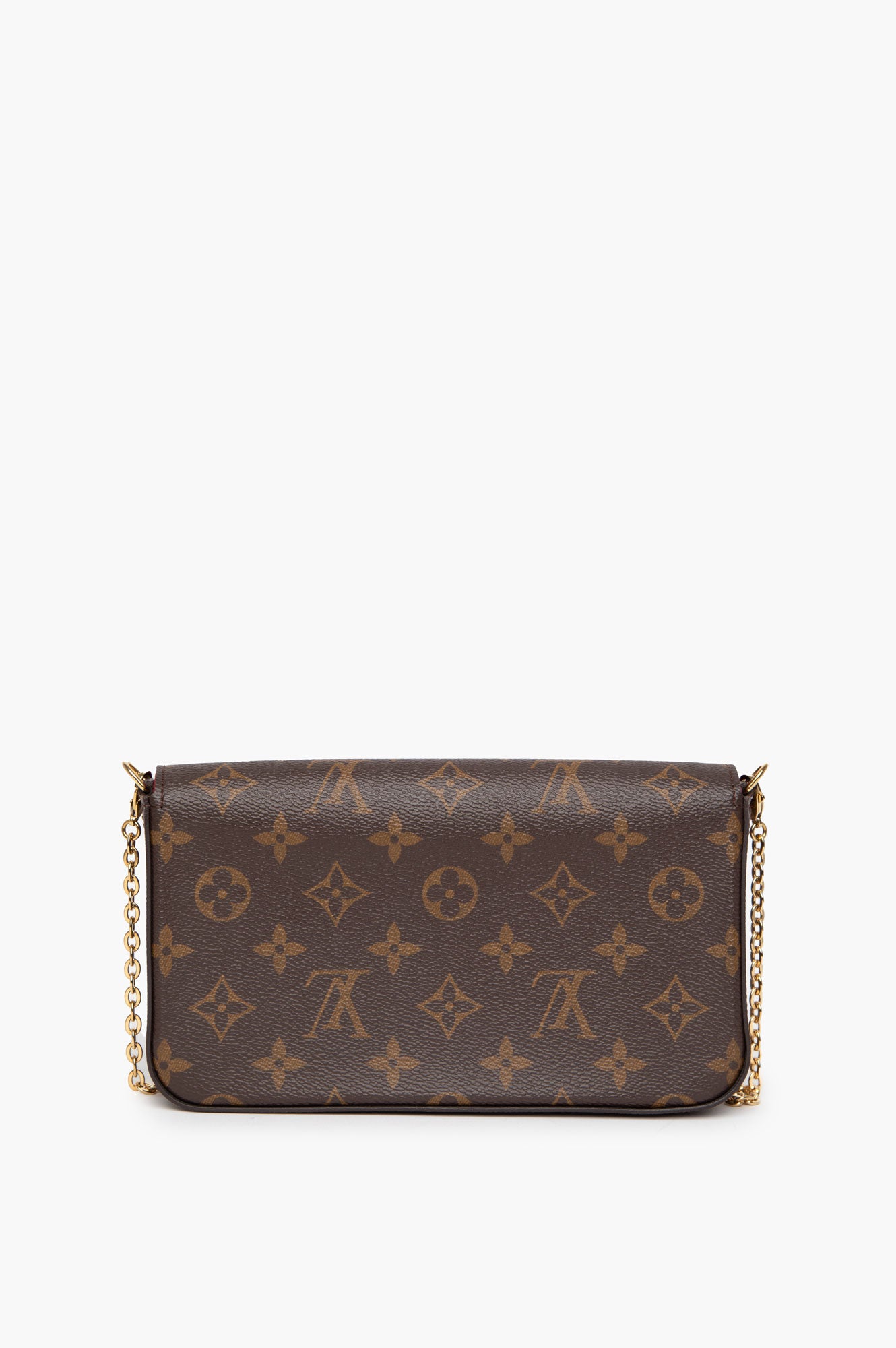 Louis Vuitton Brown Monogram Felicie Pochette Bag