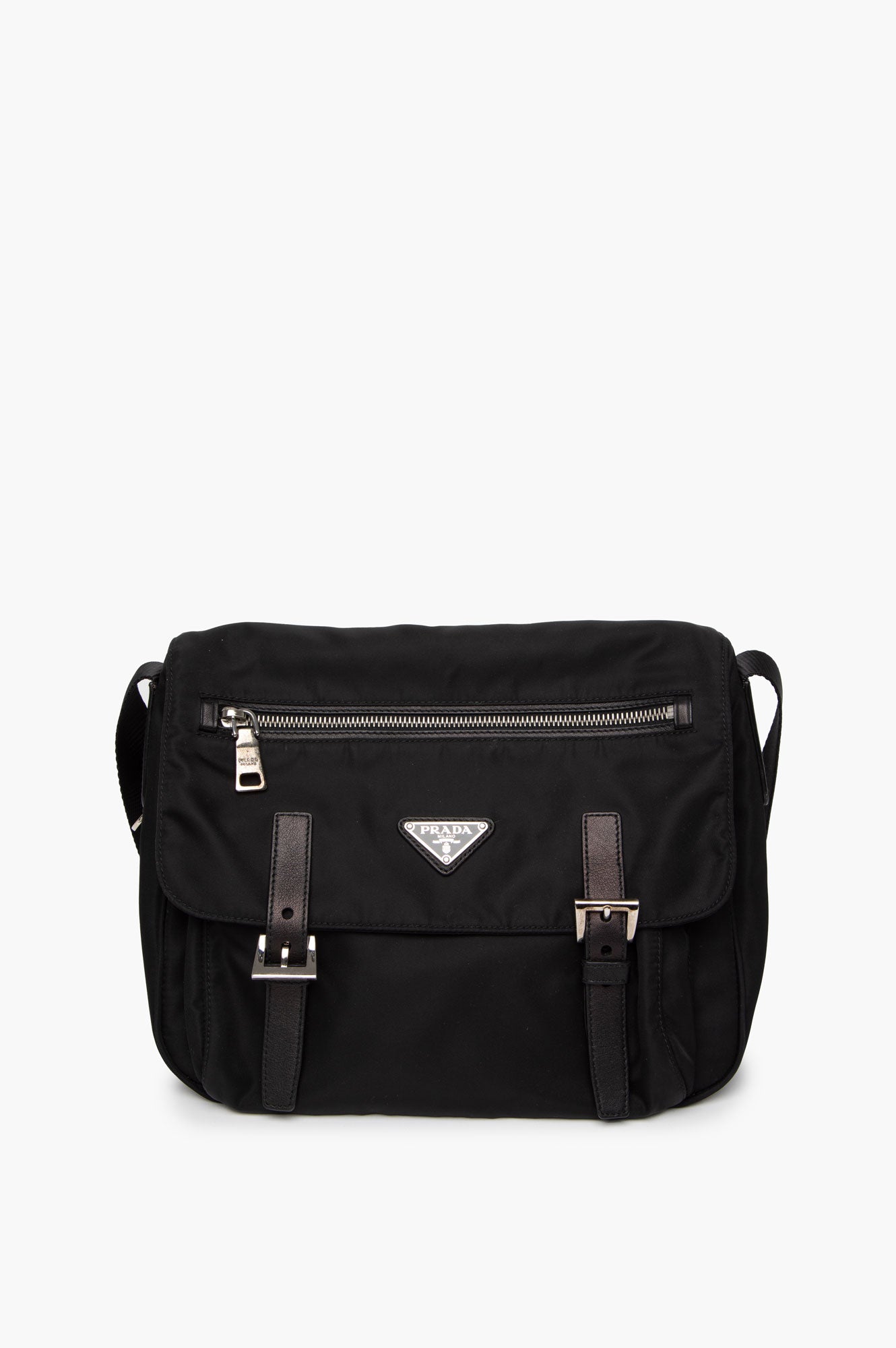 Prada Tessuto Nylon Messenger Bag