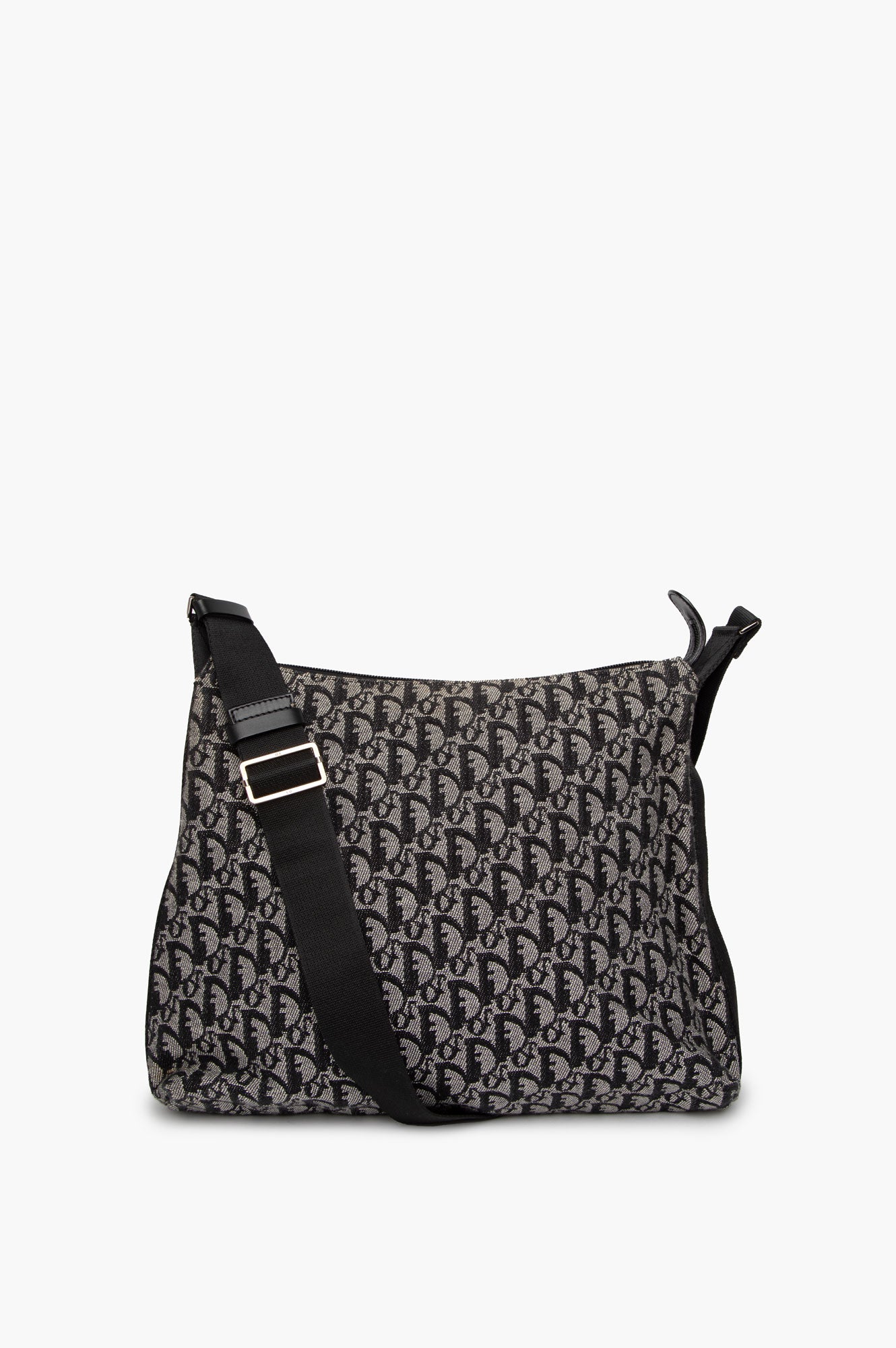 Christian Dior Blue Diorissimo Vintage Messenger Bag