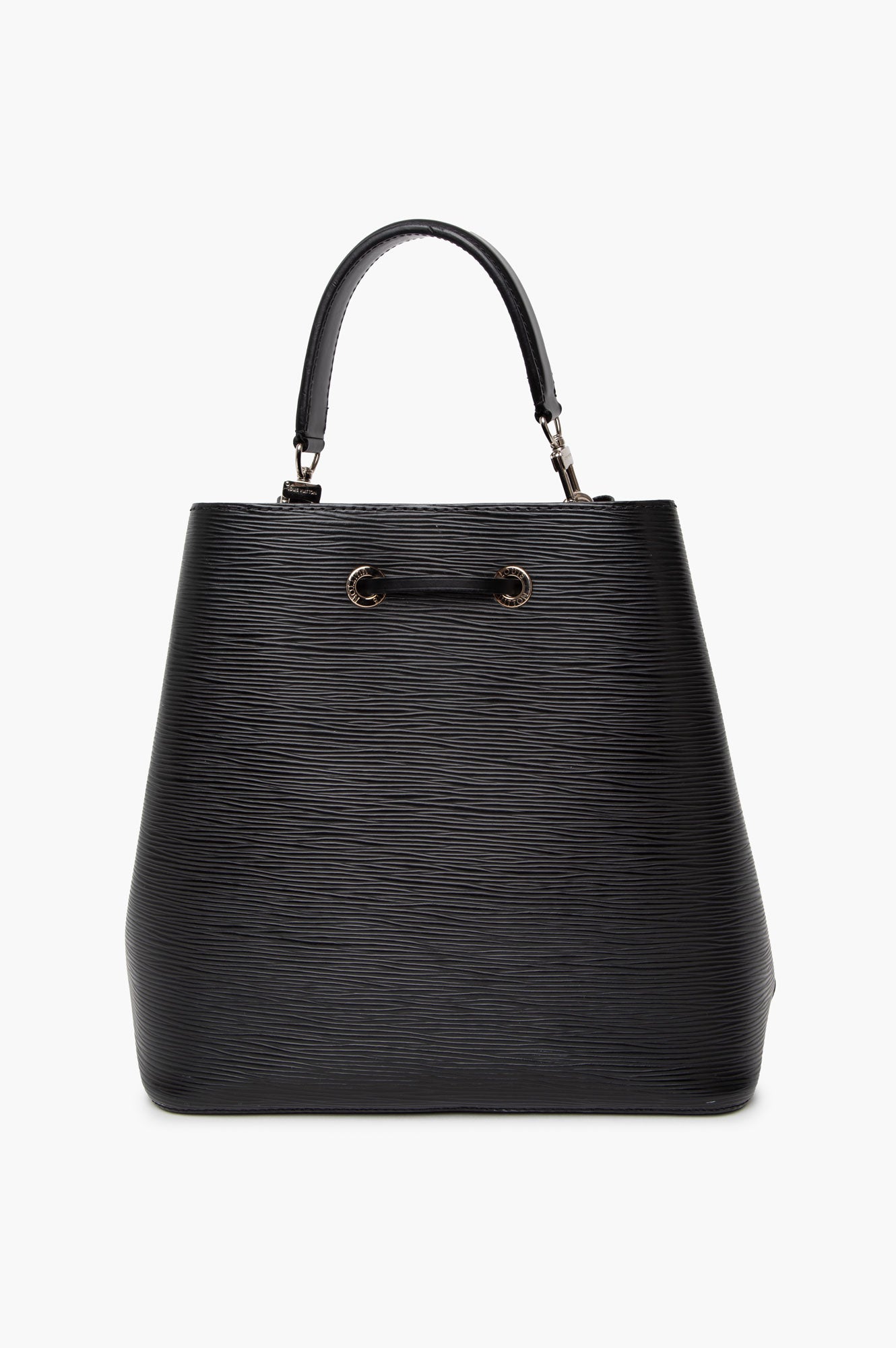 Louis Vuitton Black Epi Leather NeoNoe MM Bucket Bag
