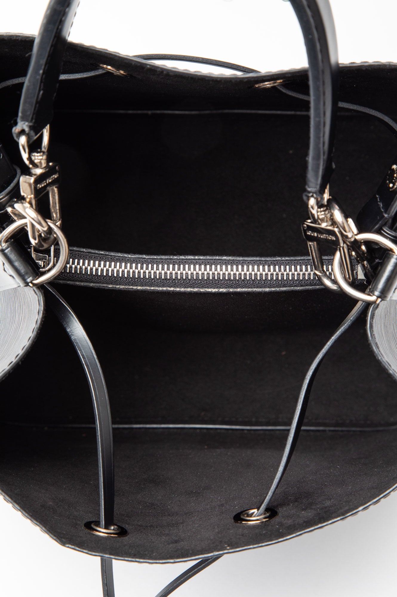 Louis Vuitton Black Epi Leather NeoNoe MM Bucket Bag