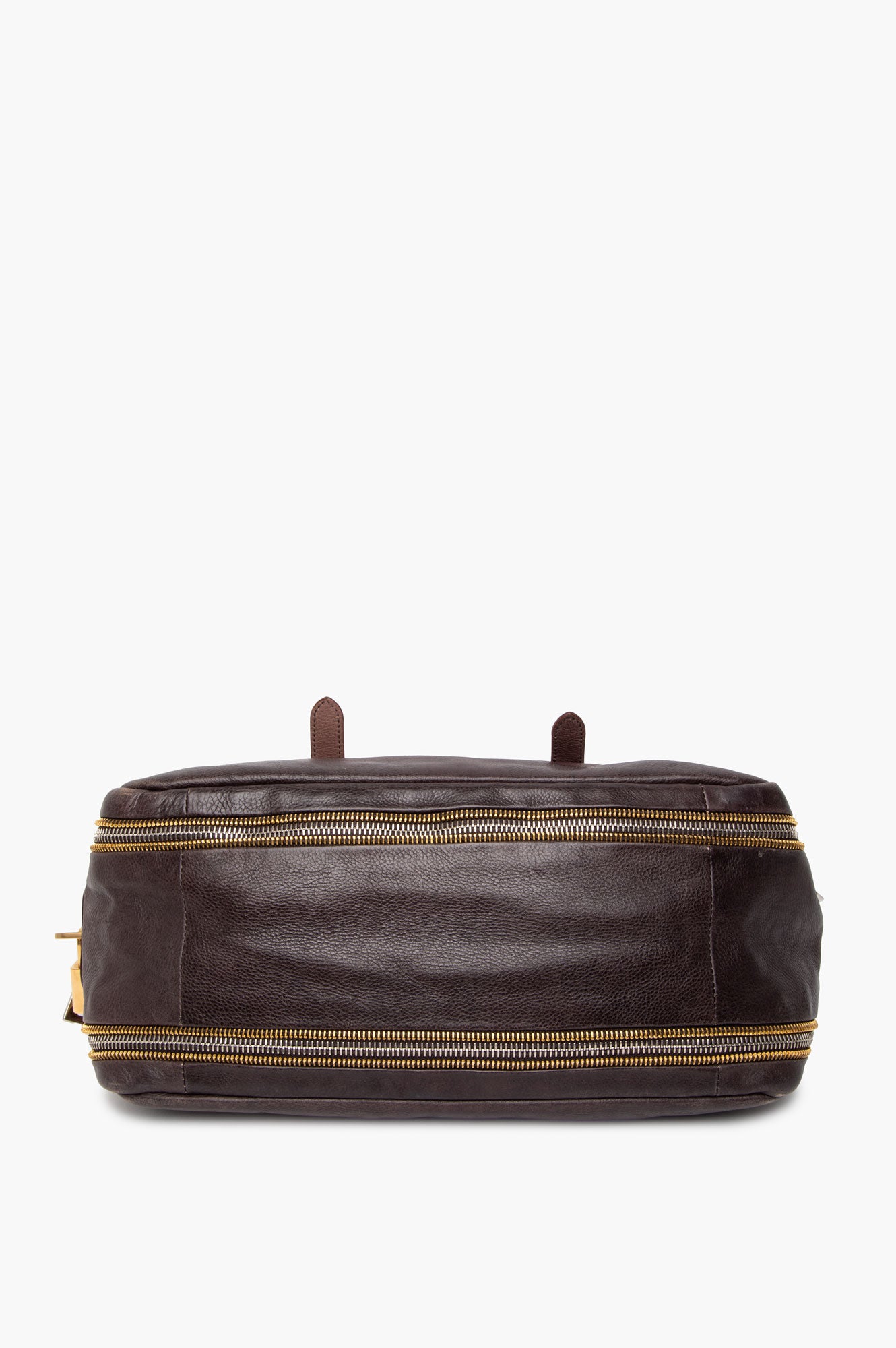 Prada Ardesia/Nudo Ombre Glace Zippers Satchel Bag