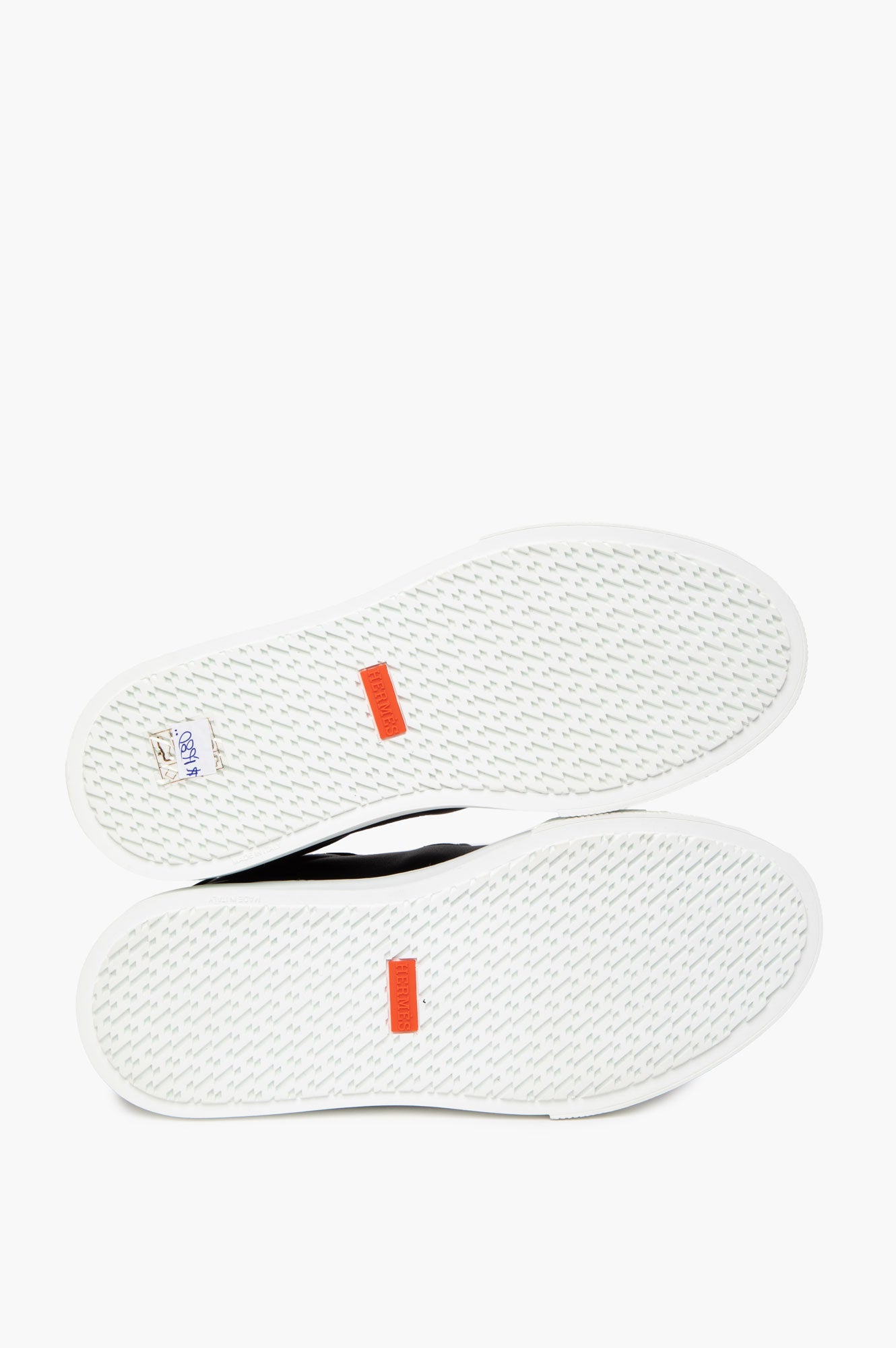 Hermès Black Calfskin Kelly Buckle Day Sneaker Size 37