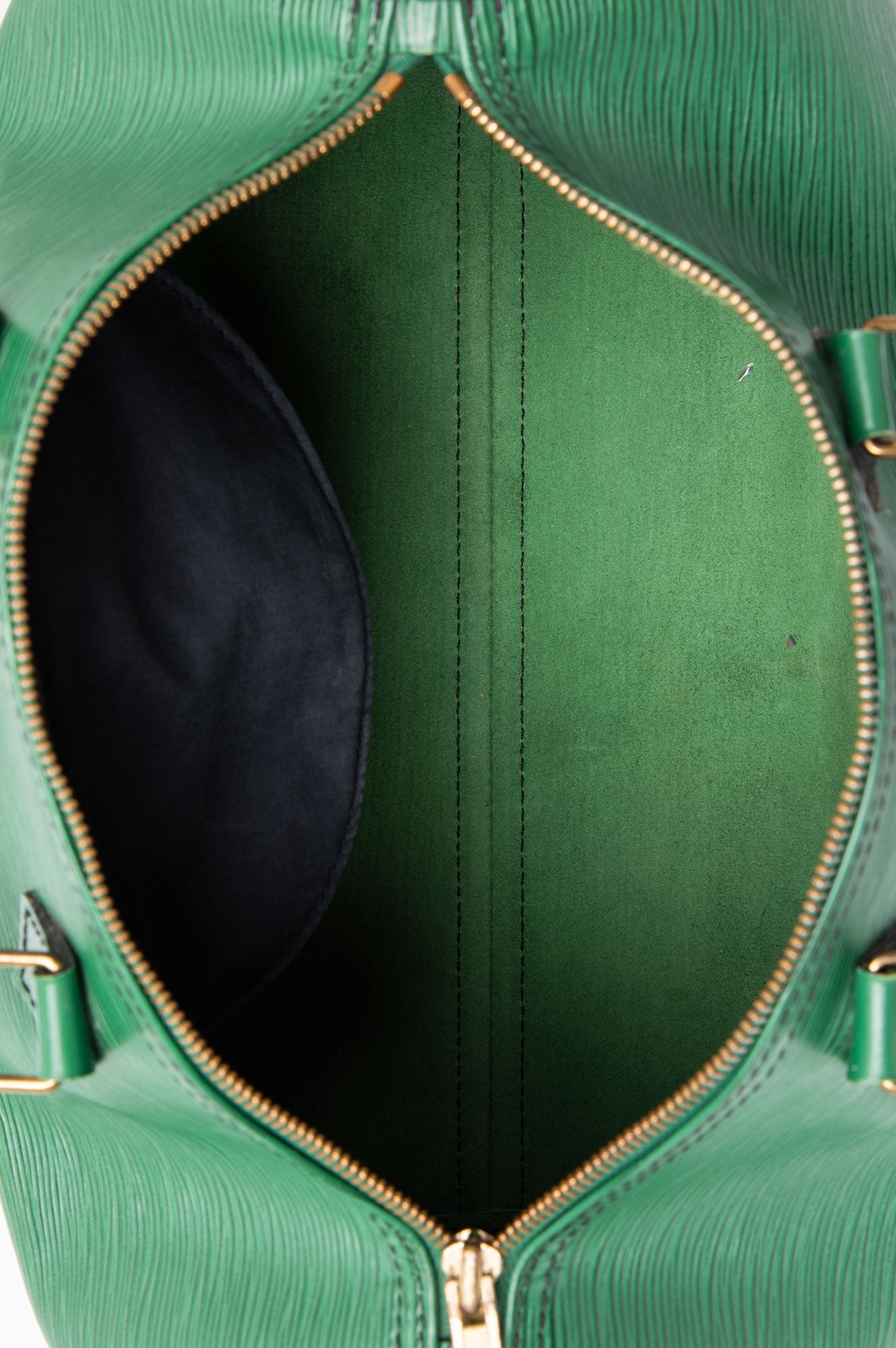 Louis Vuitton Vintage Borneo Green Epi Leather Speedy 30