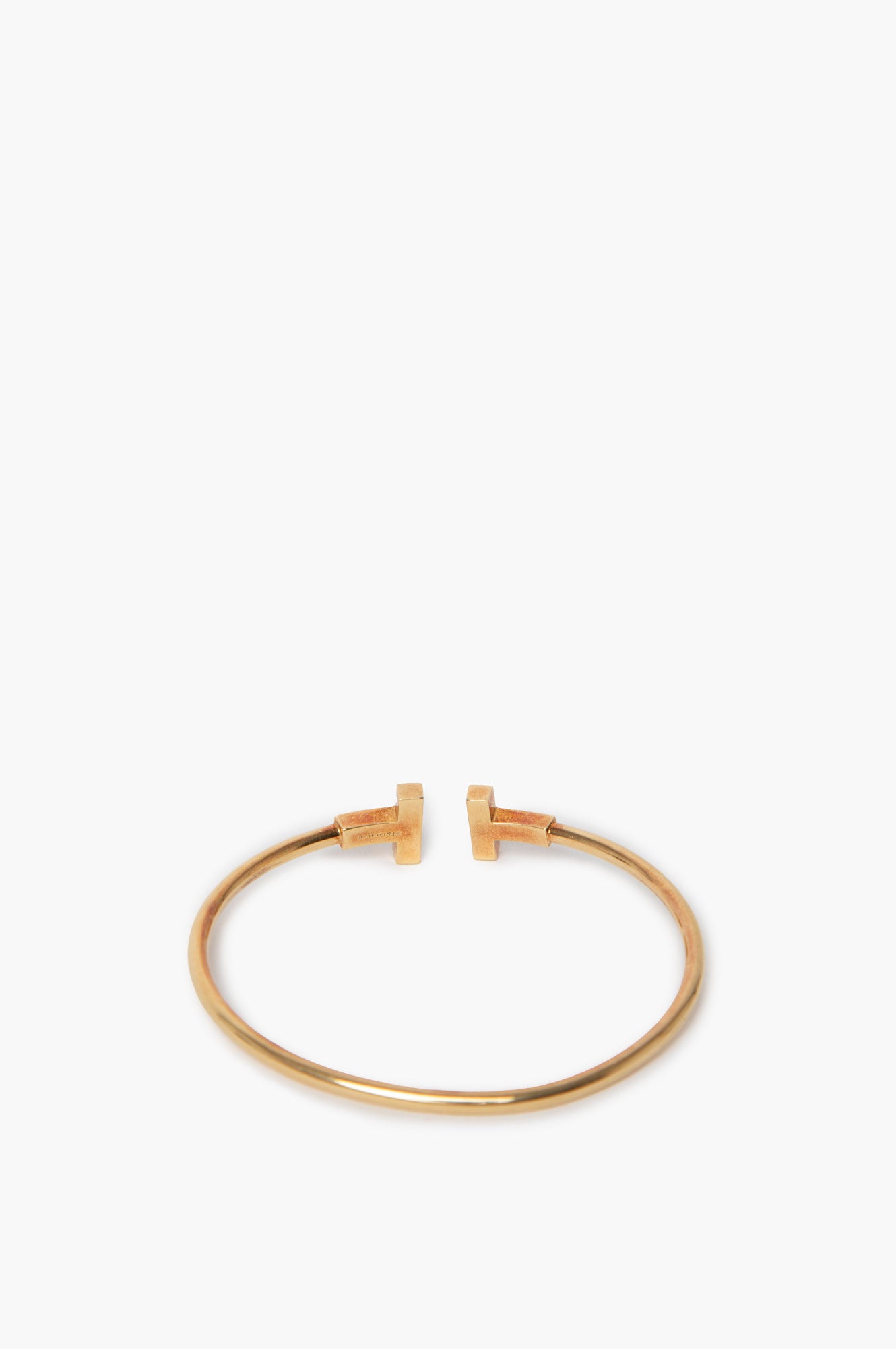 Tiffany & Co 18K Yellow Gold Diamond Bracelet Small