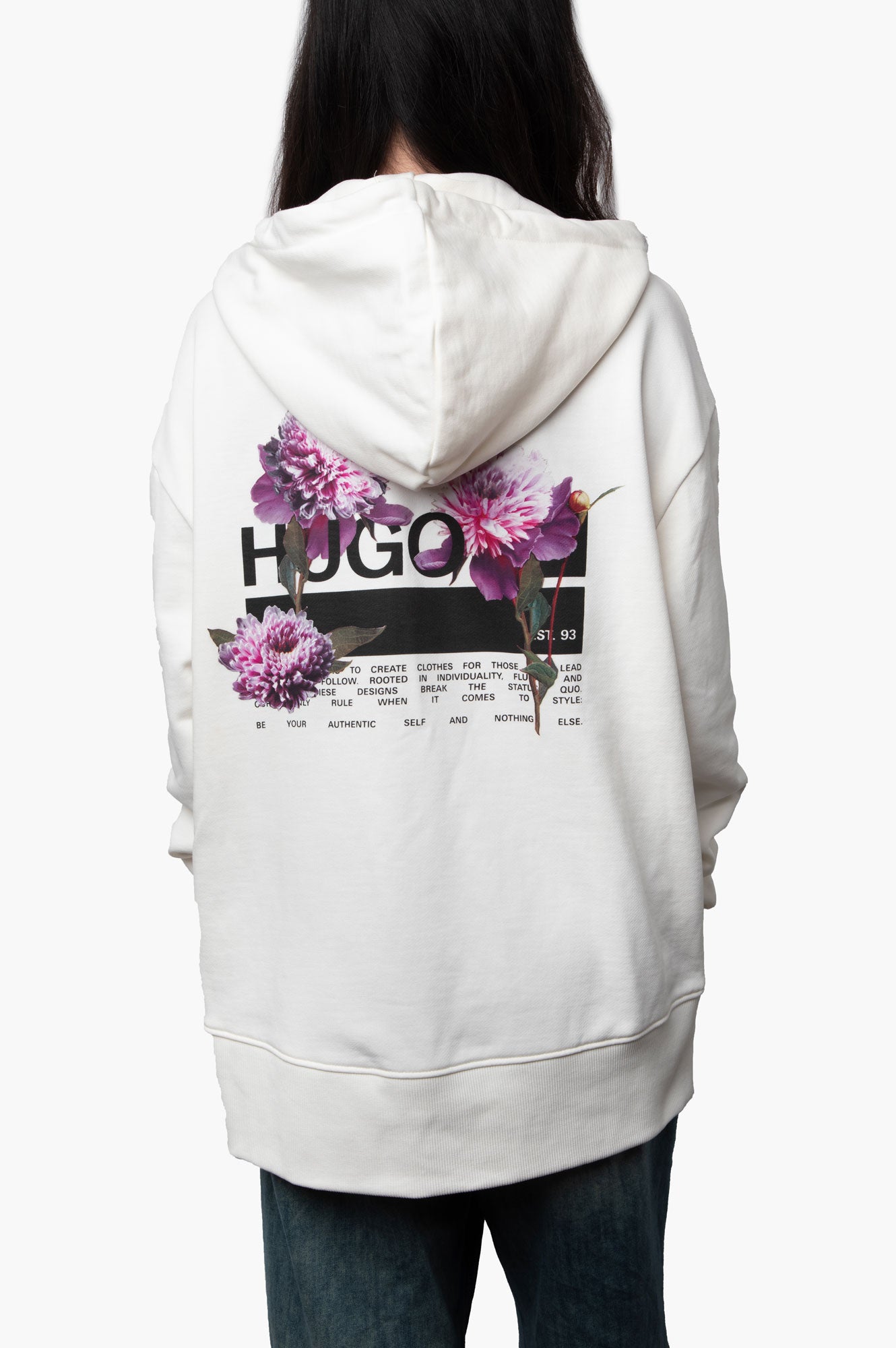 Hugo Boss White Hoodie Size XS