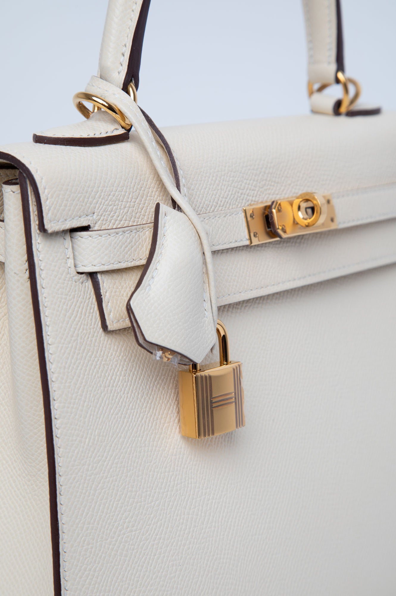 Hermes Nata Epsom Kelly 25 Sellier GHW Bag