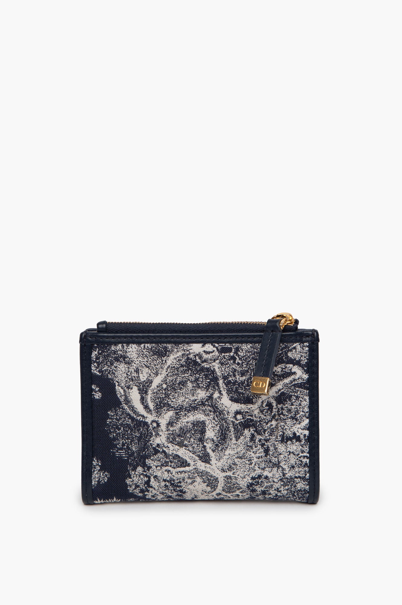 Christian Dior Blue Montaigne Dahila Wallet