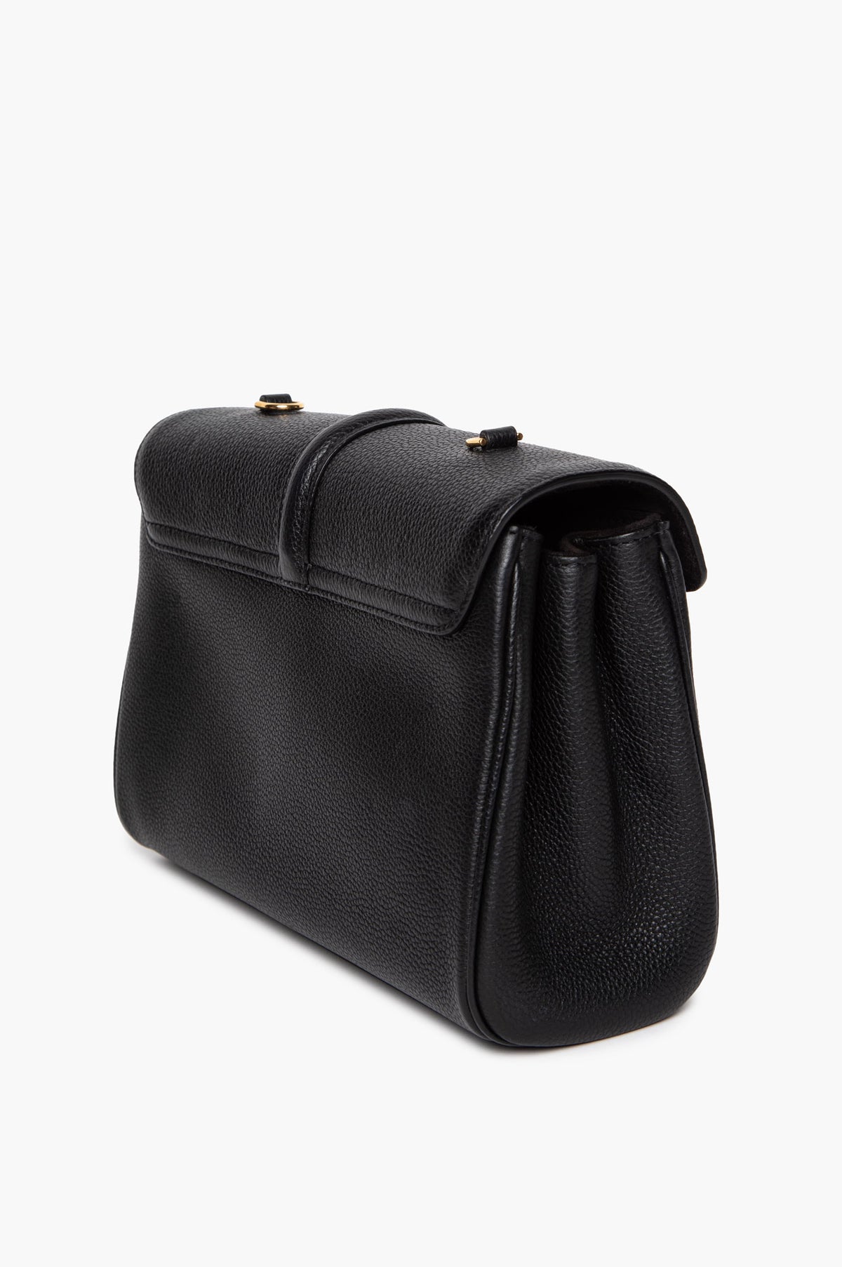 Celine Black Grained Leather Teen Soft 16 Bag