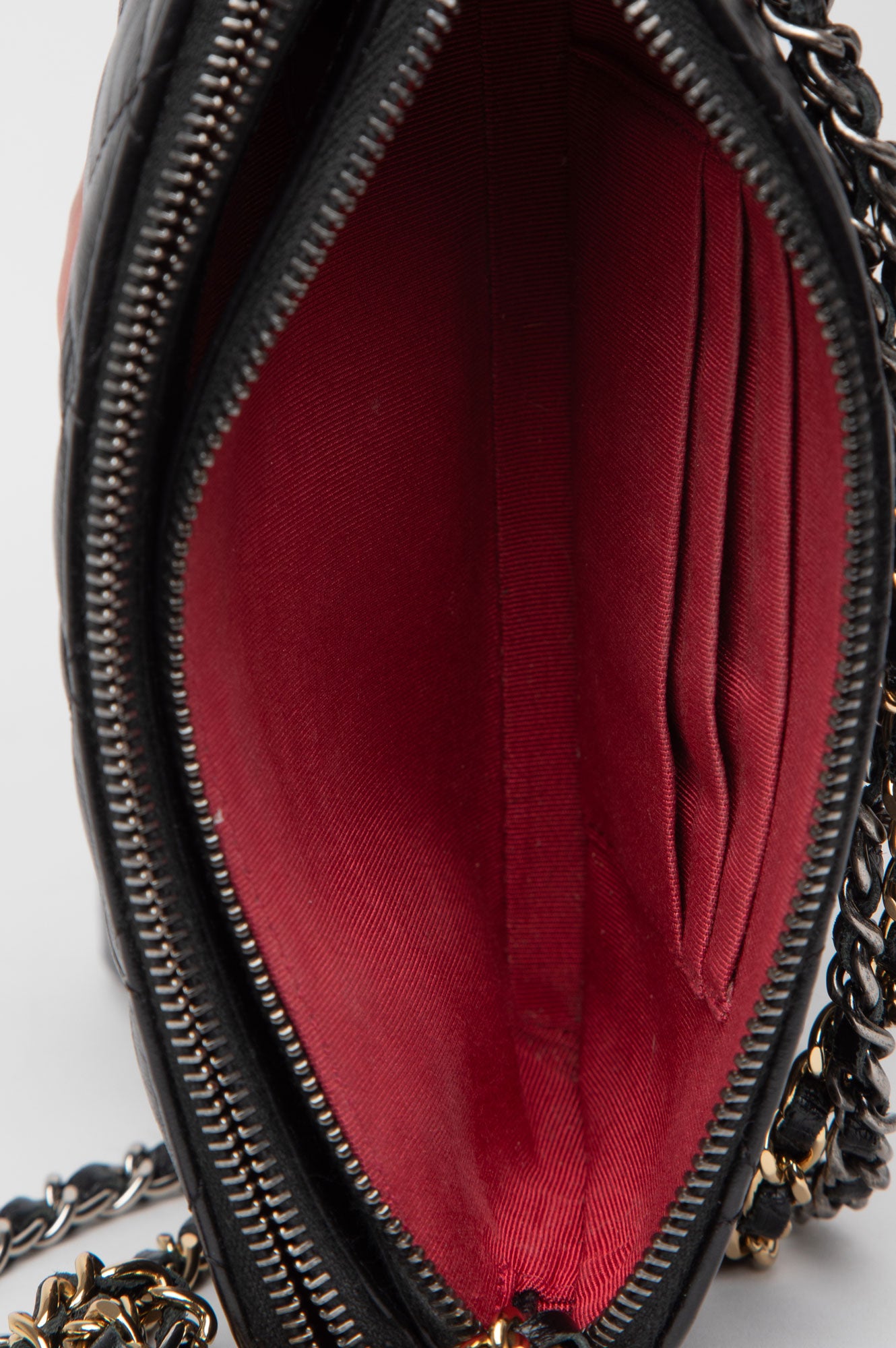 Chanel Black Mini Gabrielle Wallet on Chain