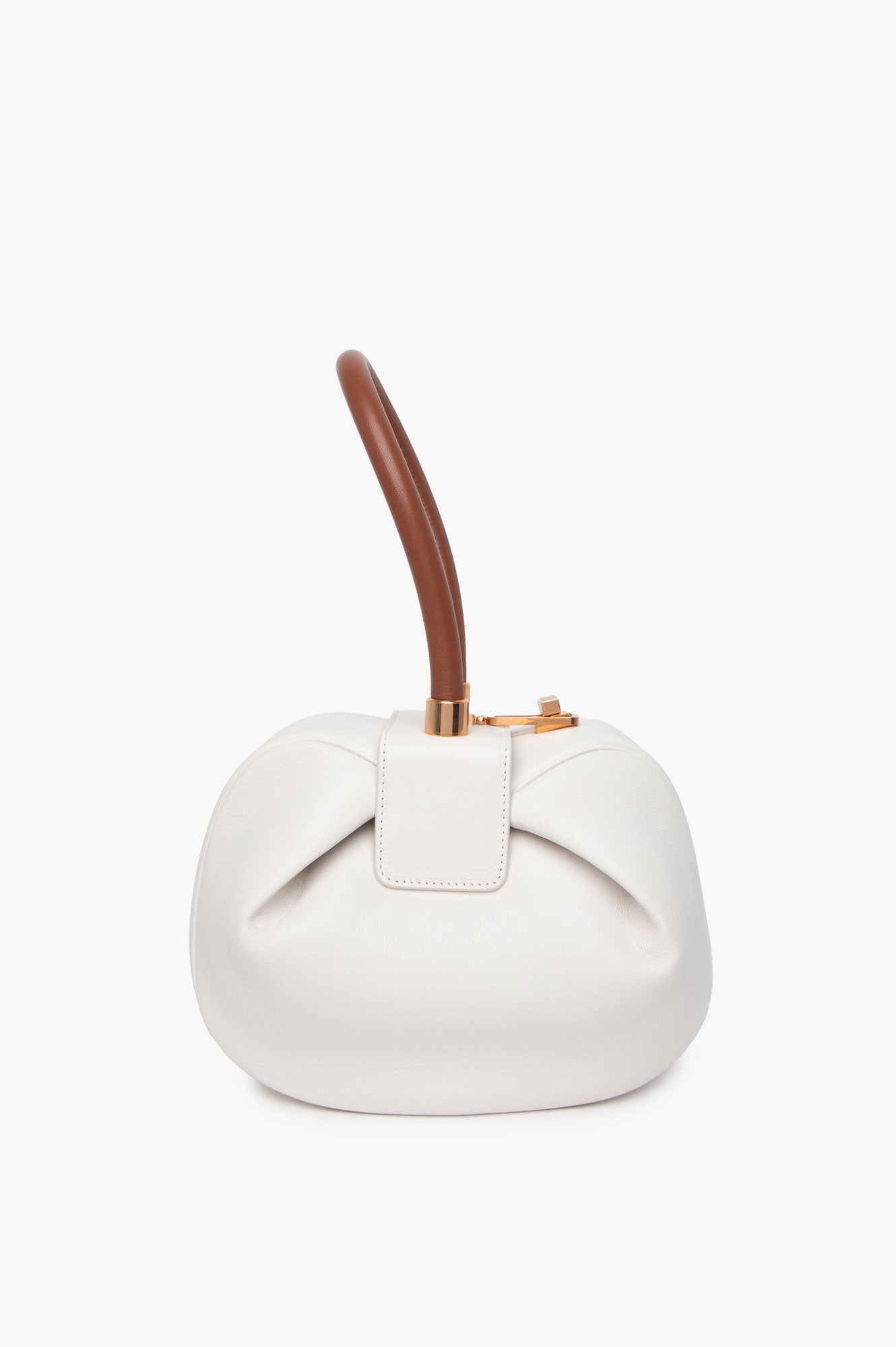 Gabriela Hearst White Nina Handle Bag