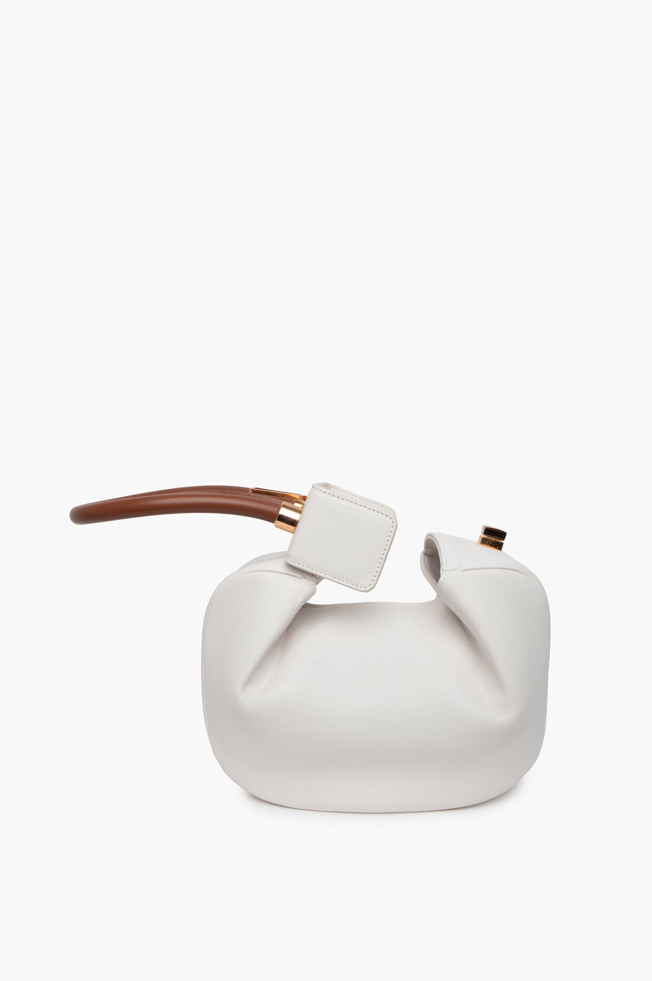 Gabriela Hearst White Nina Handle Bag