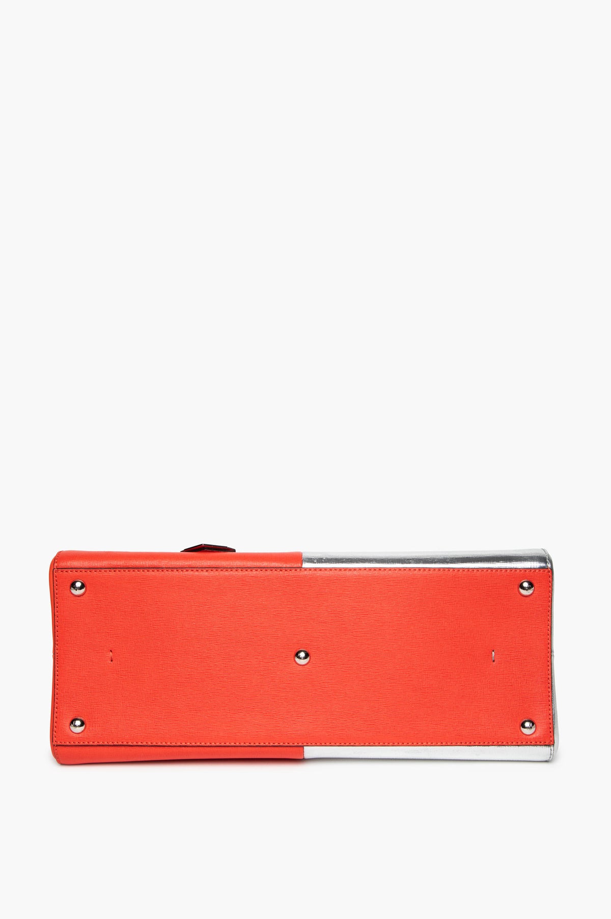 Fendi Red/Silver Bi-Colour 3Jours Tote Bag