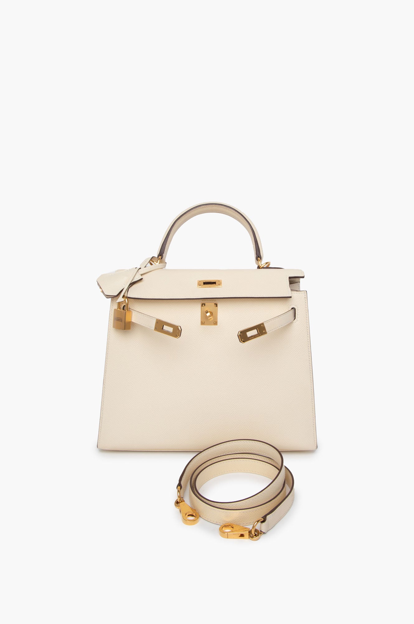 Hermes Nata Epsom Kelly 25 Sellier GHW Bag