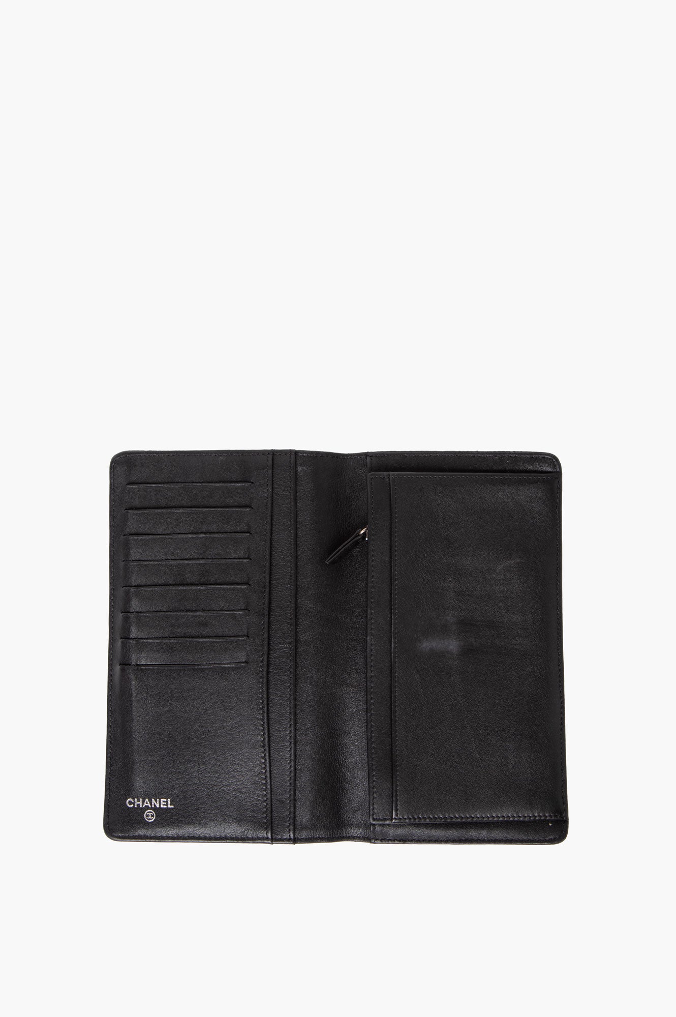 Chanel Black Caviar Bifold Wallet