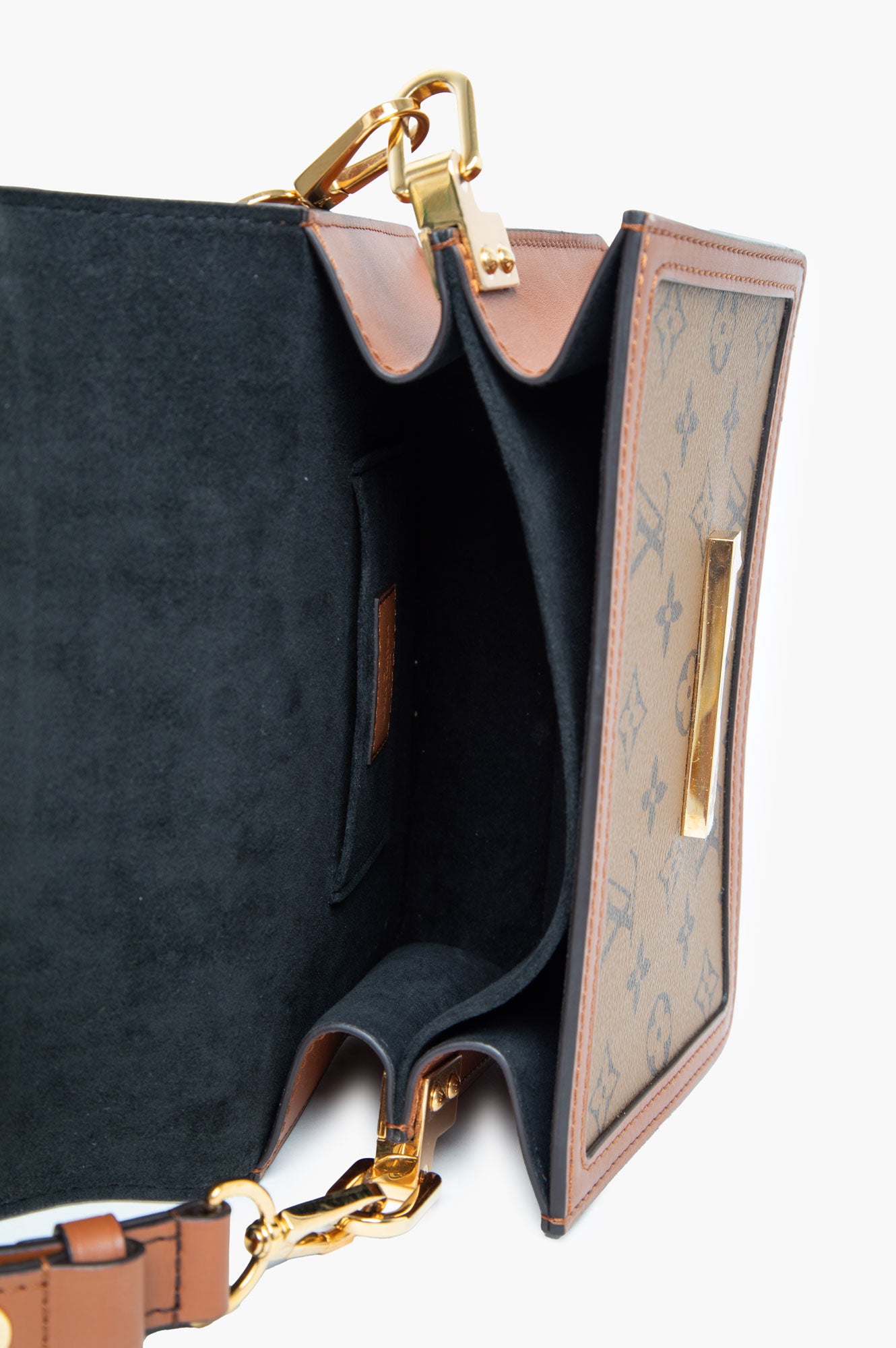 Louis Vuitton Brown Monogram Mini Dauphine Bag