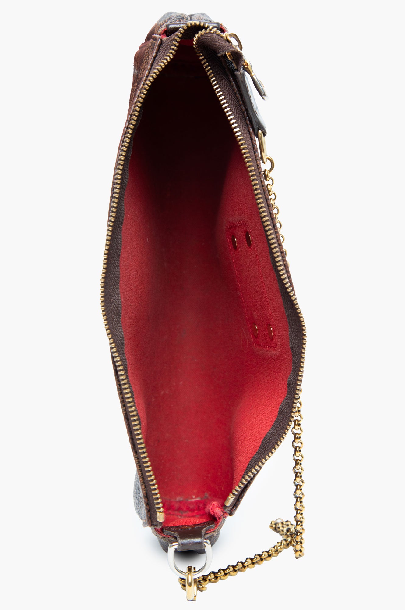 Louis Vuitton Brown Damier Ebene Eva Crossbody Bag