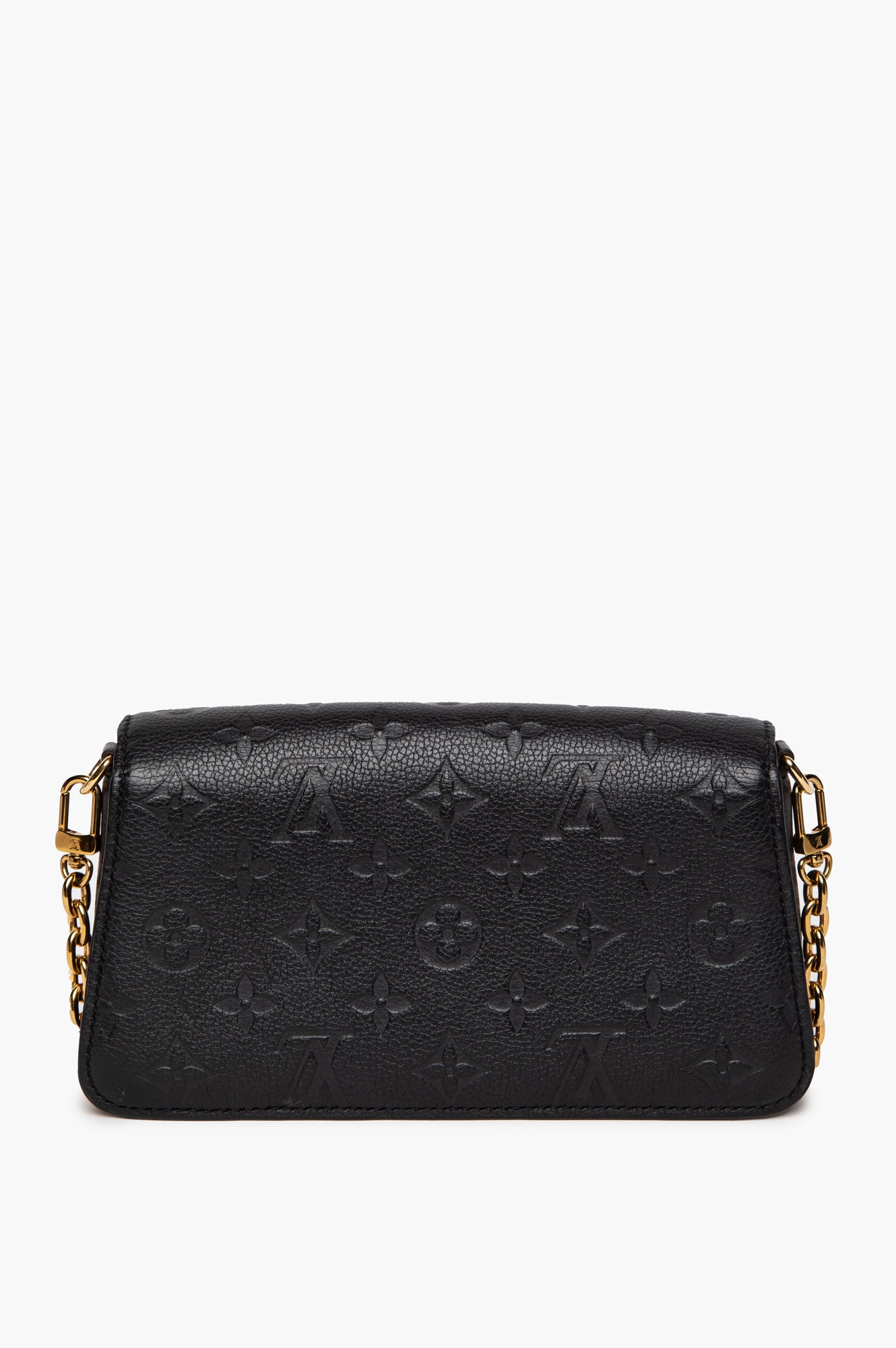 Louis Vuitton Black Monogram Empreinte Métis Wallet On Chain
