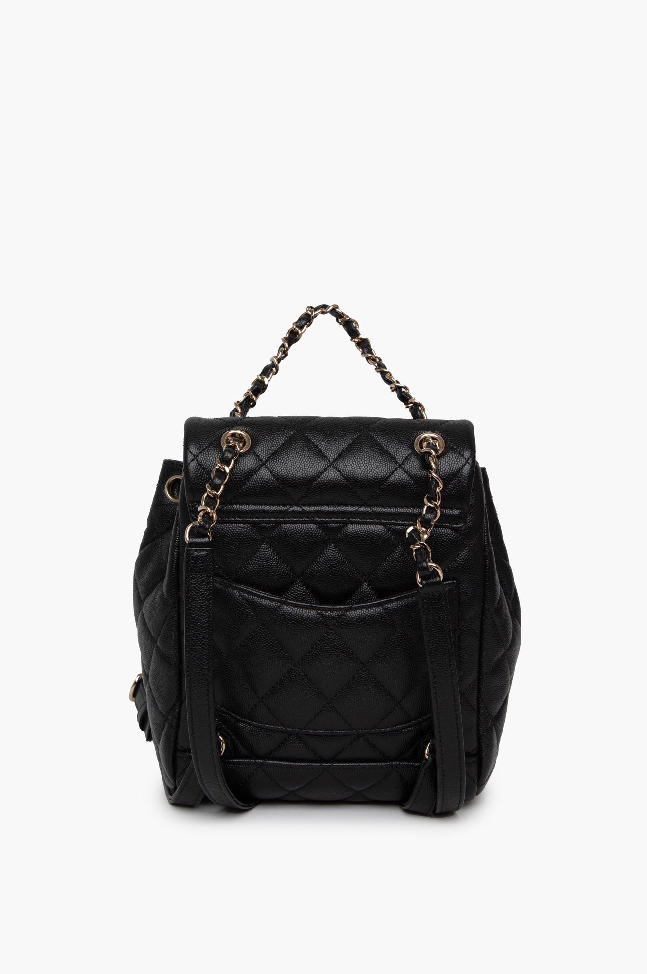 Chanel Black Caviar Mini Urban Spirit Backpack