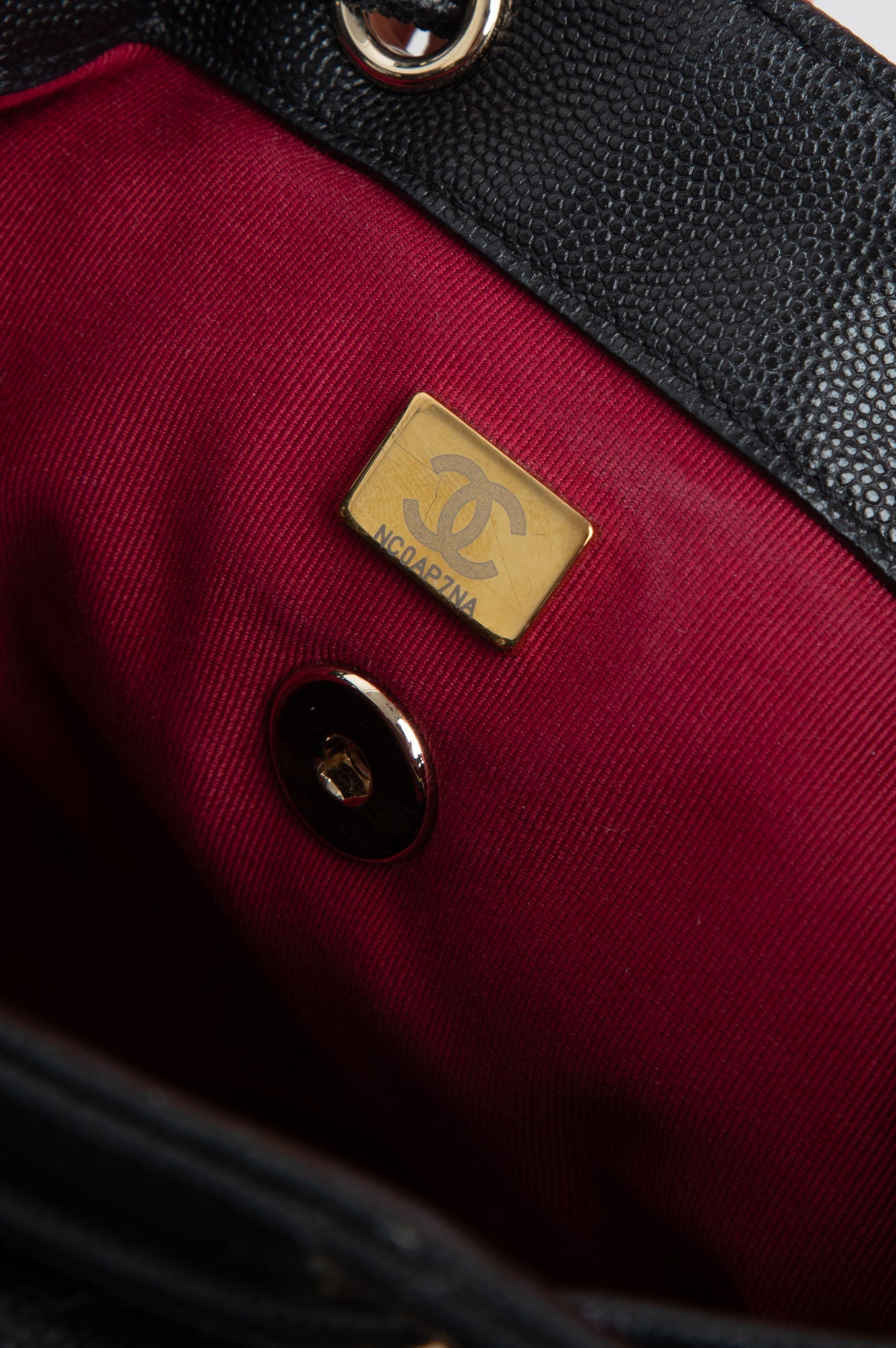 Chanel Black Caviar Mini Urban Spirit Backpack