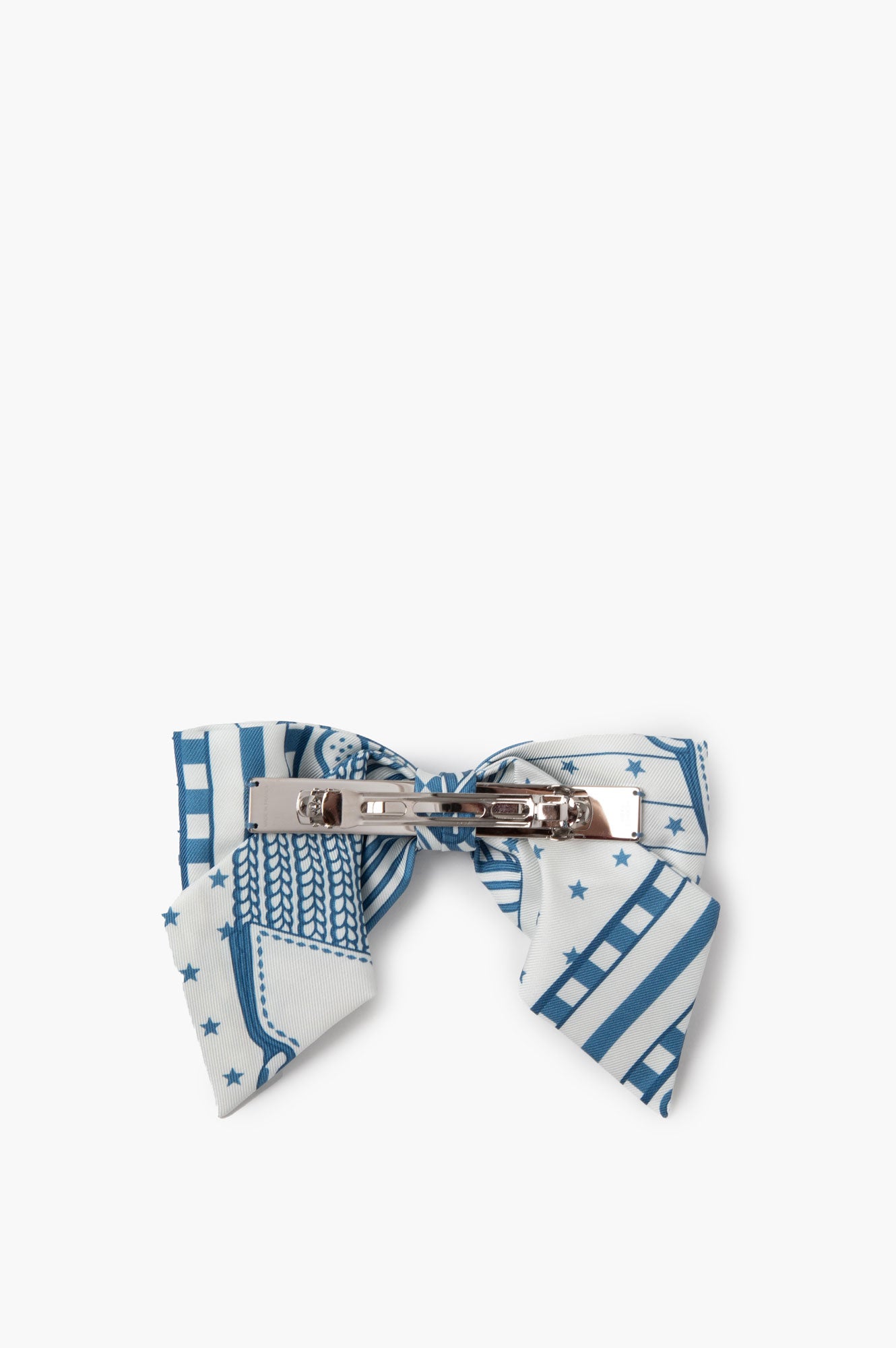 Hermes Blue Hair Clip Size PM
