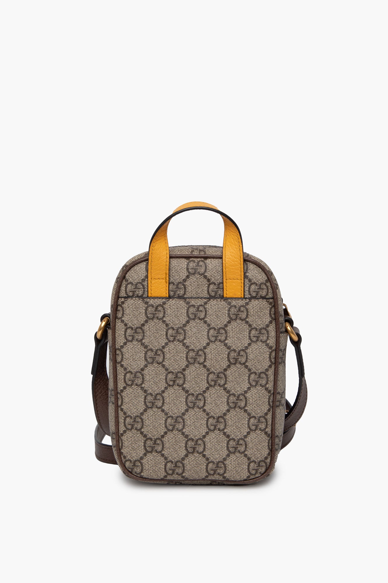 Gucci Brown Neo Vintage GG Supreme Crossbody Bag
