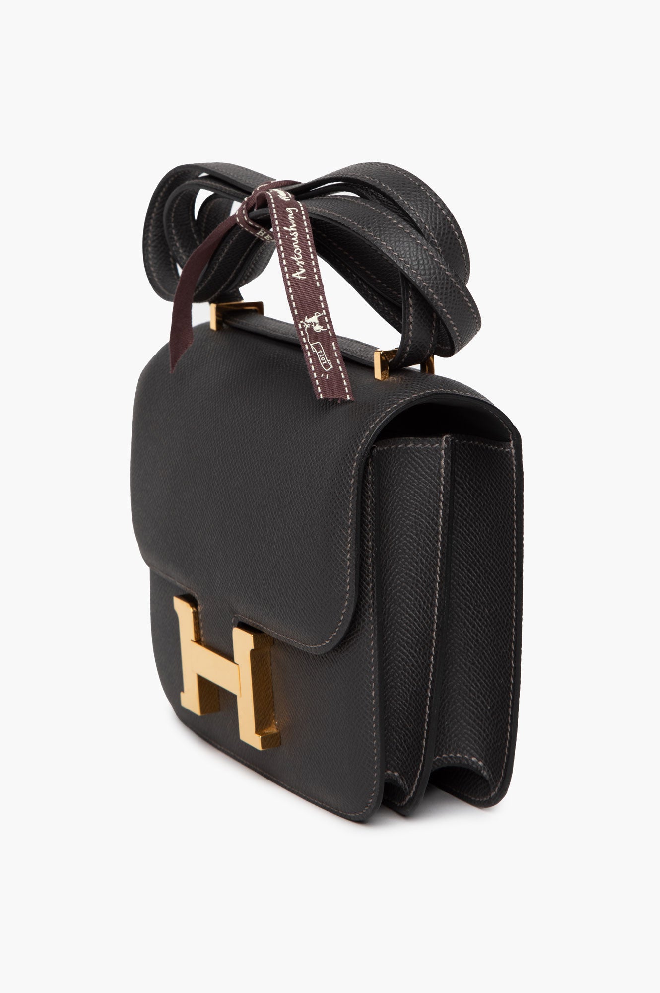 Hermès Constance 18 Graphite Epsom Leather with Gold Hardware