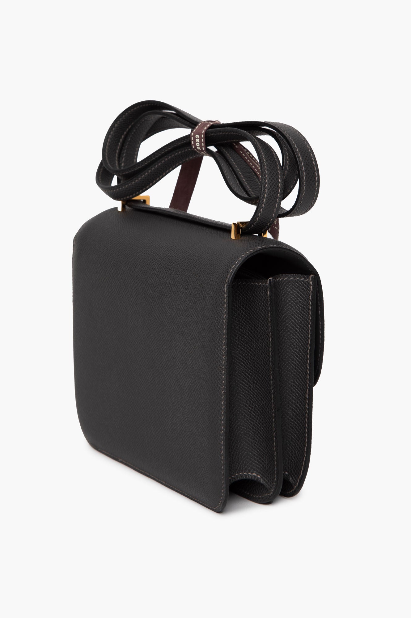 Hermès Constance 18 Graphite Epsom Leather with Gold Hardware