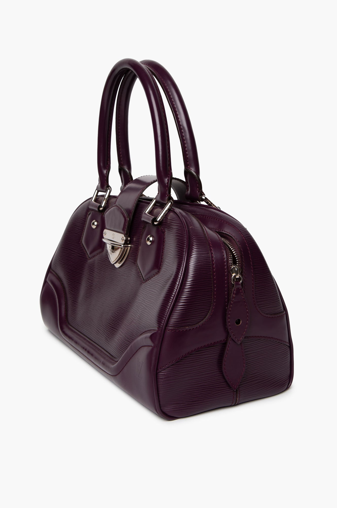 Louis Vuitton Cassis Epi GM Montaigne Bowling Bag