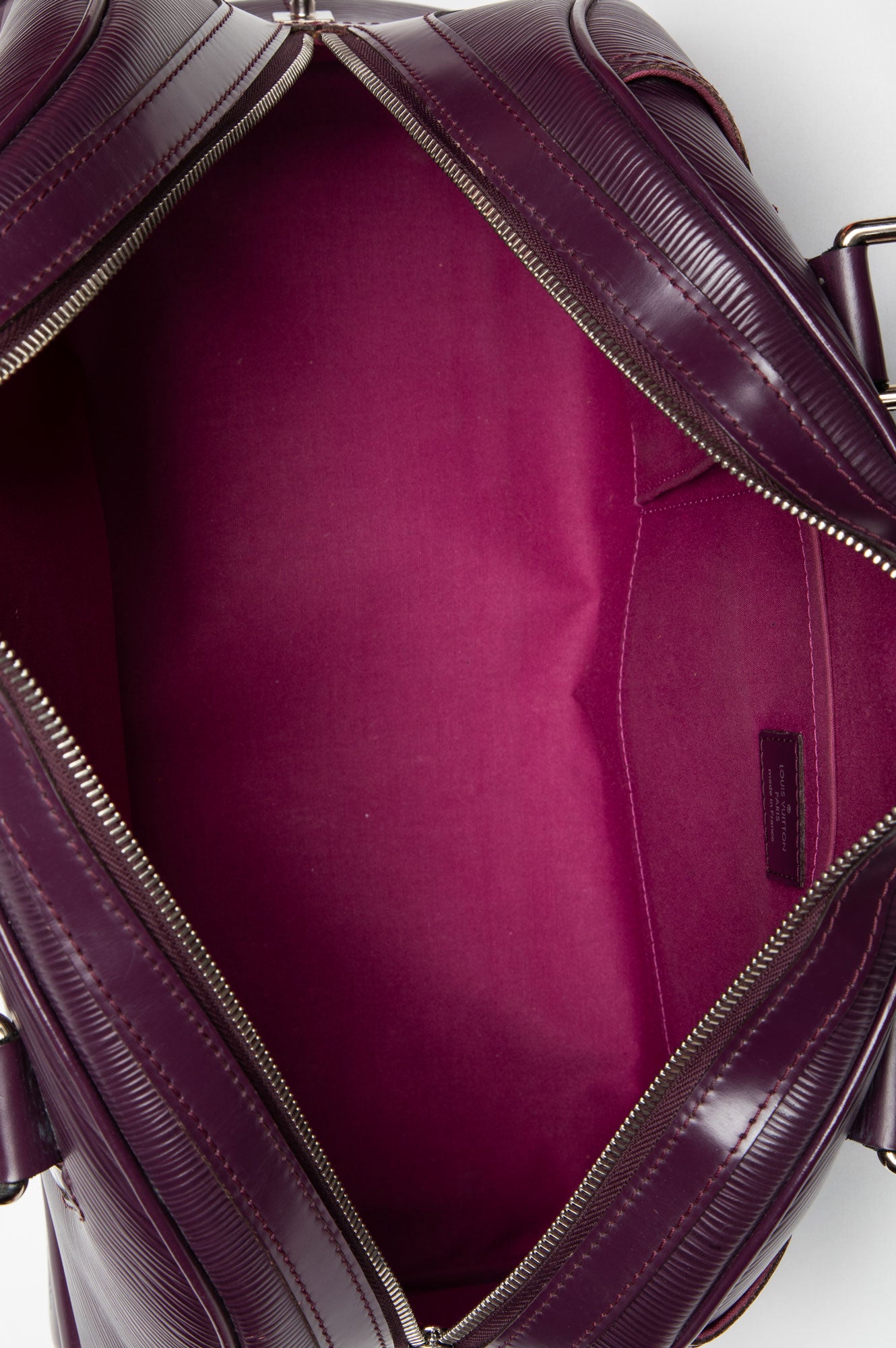 Louis Vuitton Cassis Epi GM Montaigne Bowling Bag
