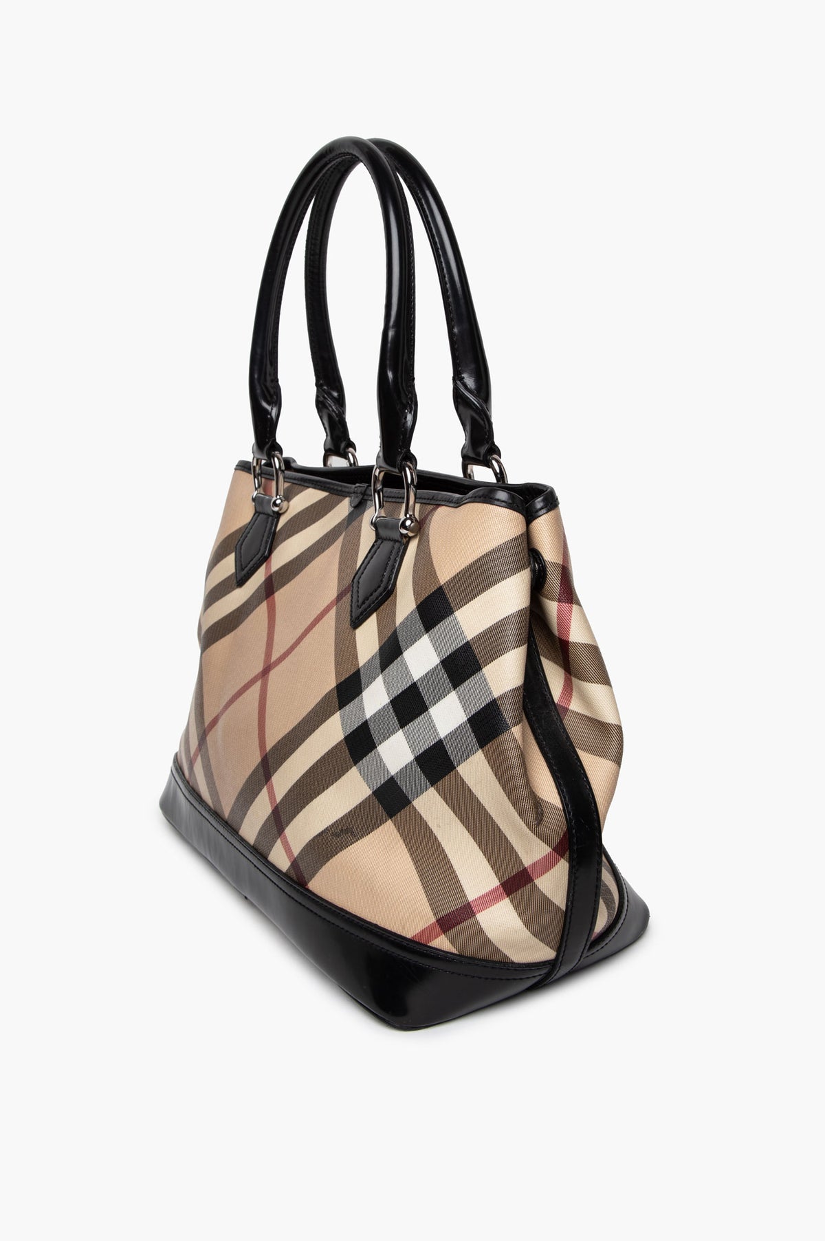 Burberry Super Nova Check Large Eden Tote