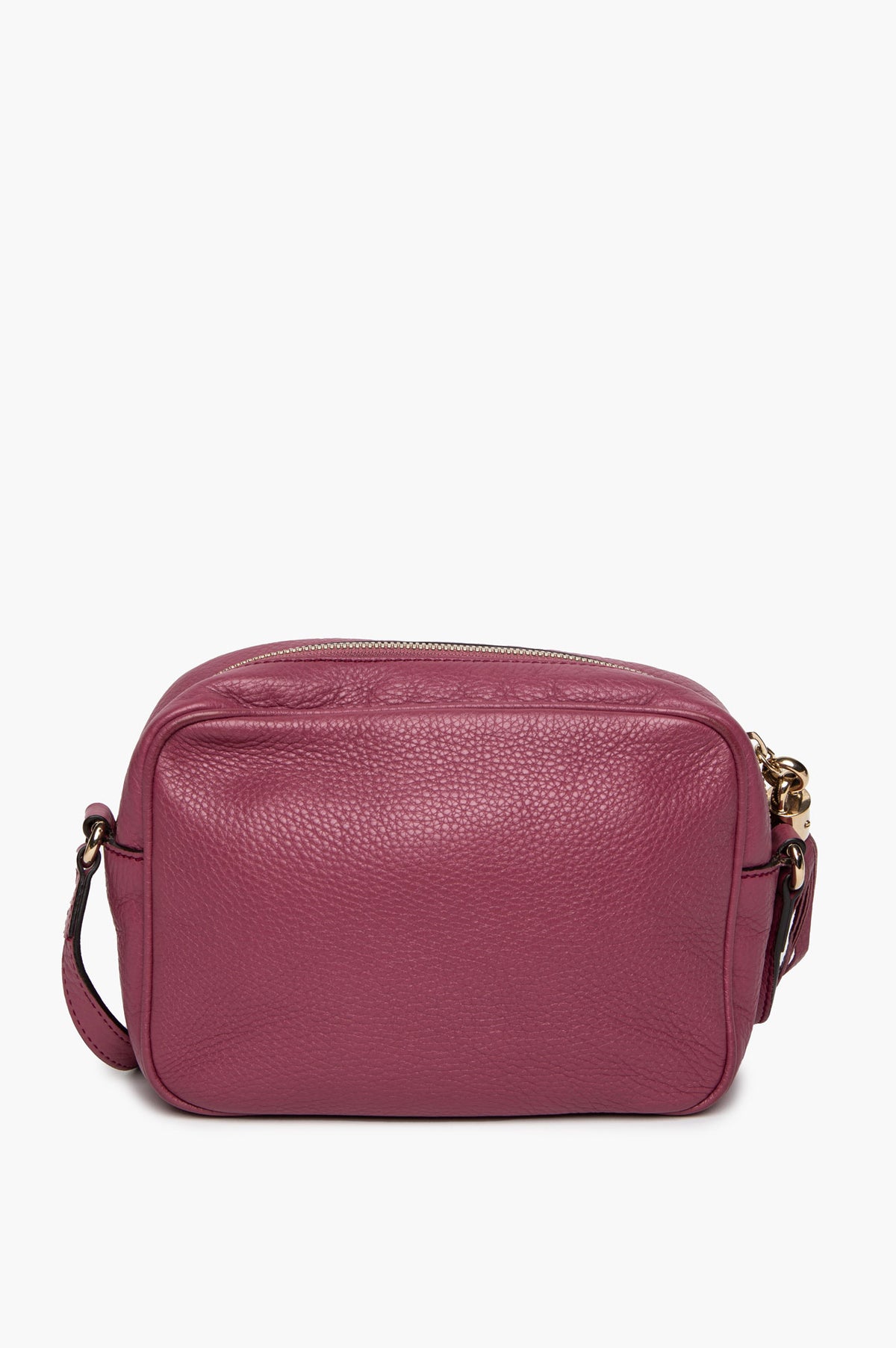 Gucci Peonia Pebbled Calfskin Small Soho Disco Crossbody Bag