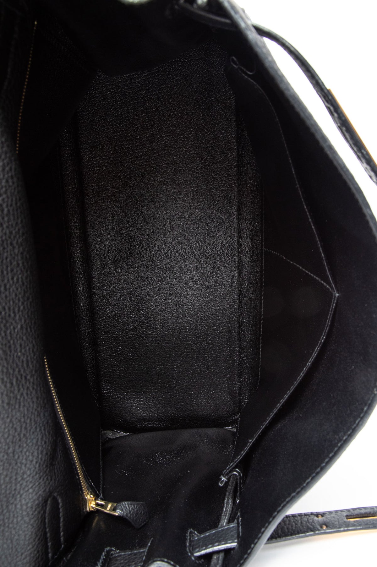 Hermès Kelly 32 Black Togo Leather GHW