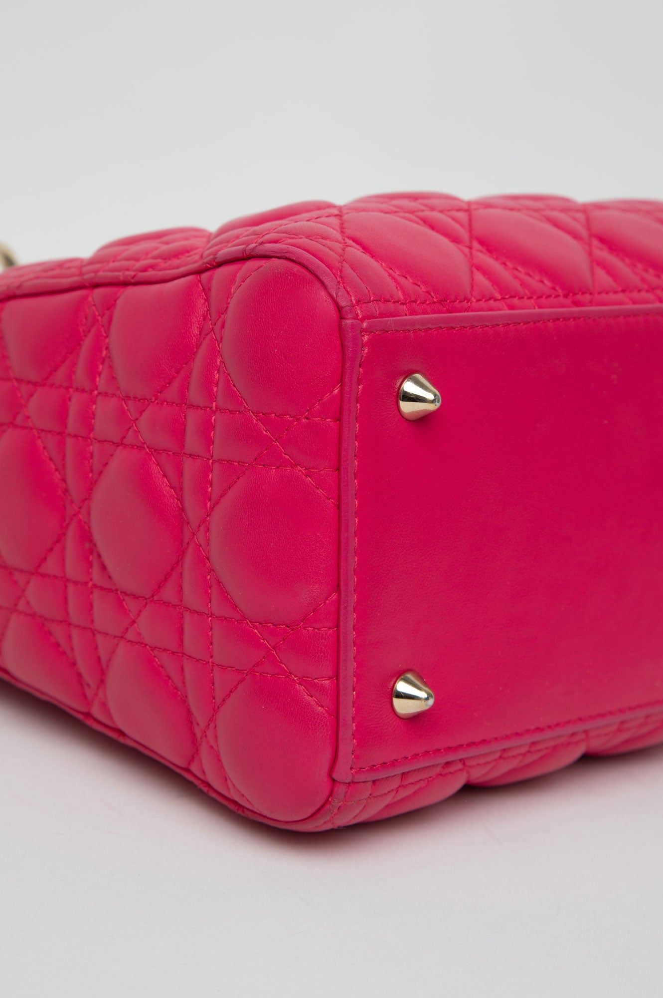 Christian Dior Pink Medium Lady Dior Bag