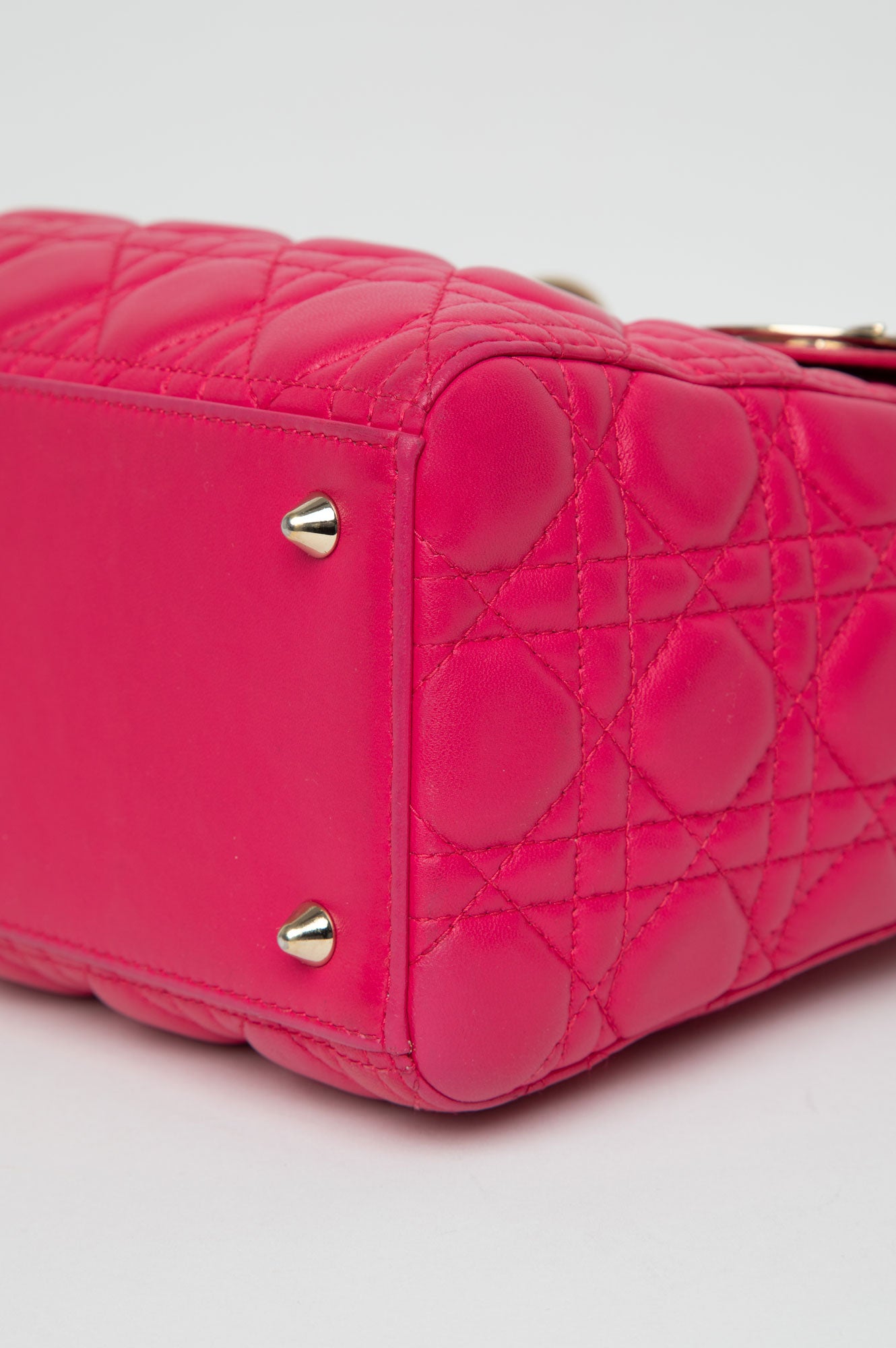 Christian Dior Pink Medium Lady Dior Bag