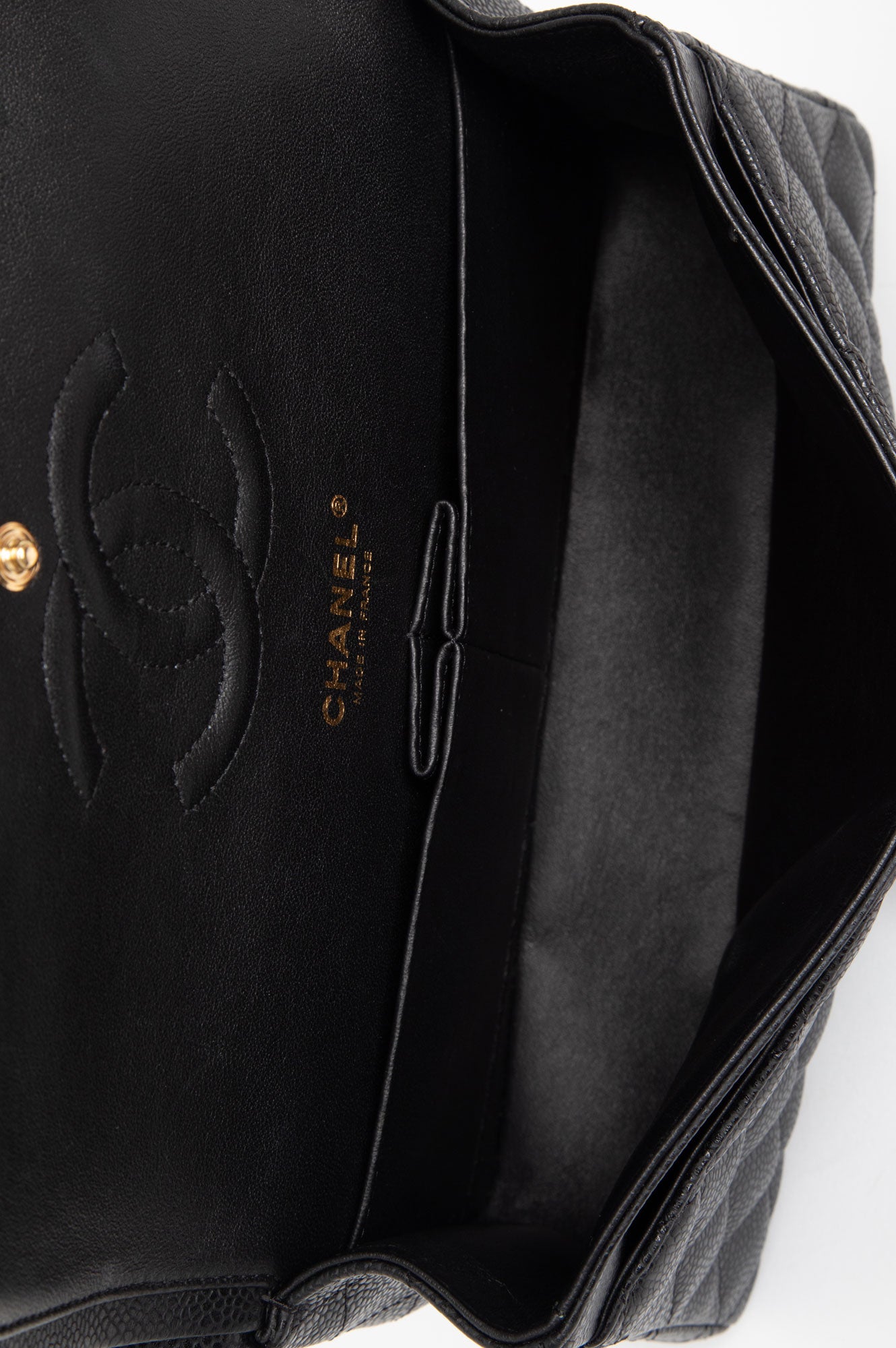 Chanel Black Medium Classic Double Flap Bag