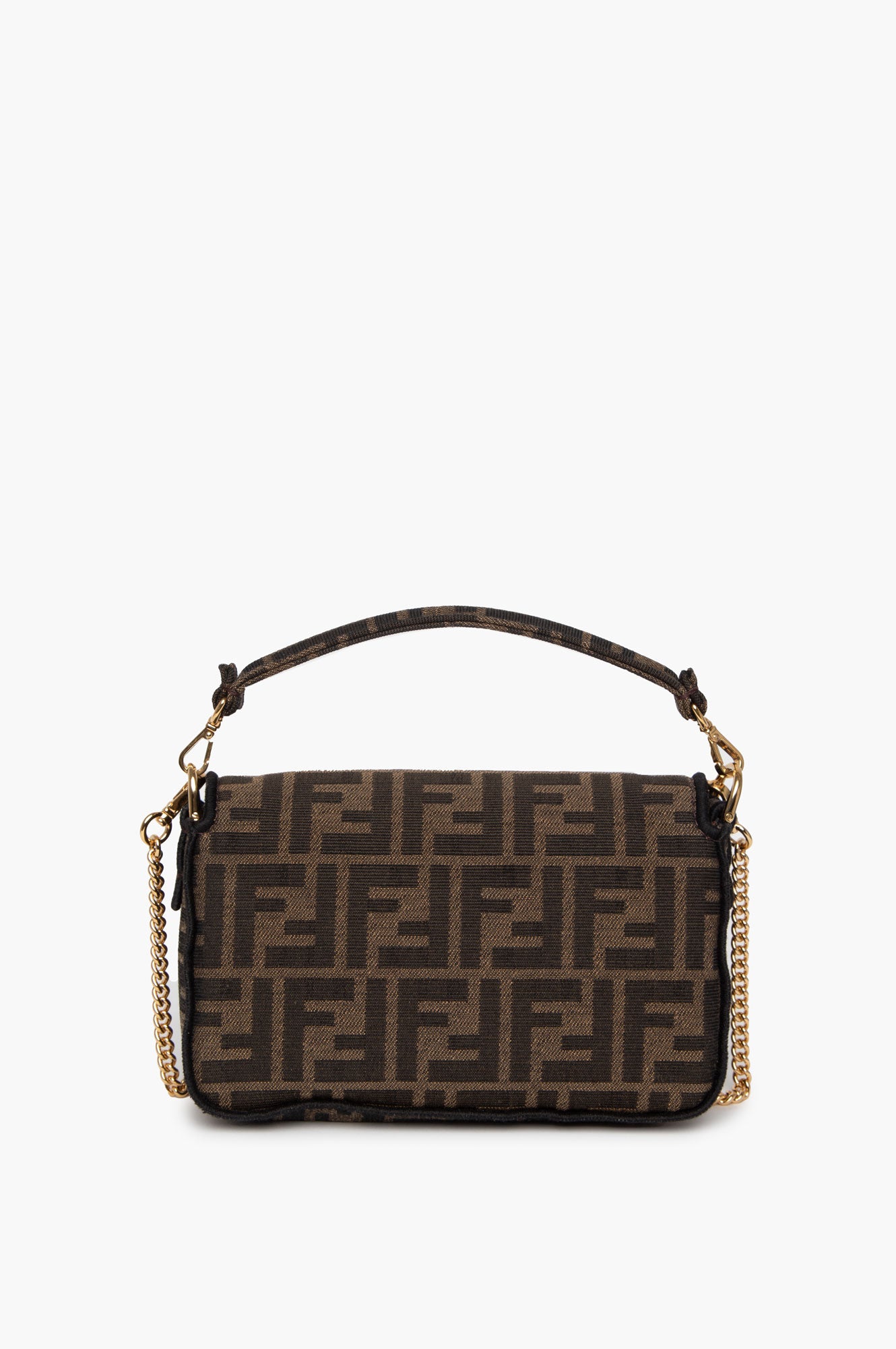 Fendi Brown Baguette Mini Bag
