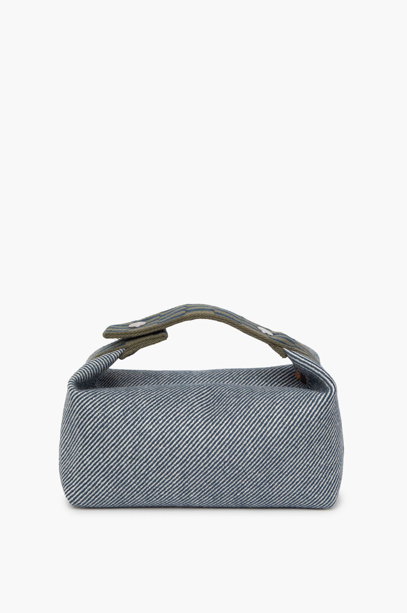 Hermes Blue Brade-A-Brac Medium Bag with Strap