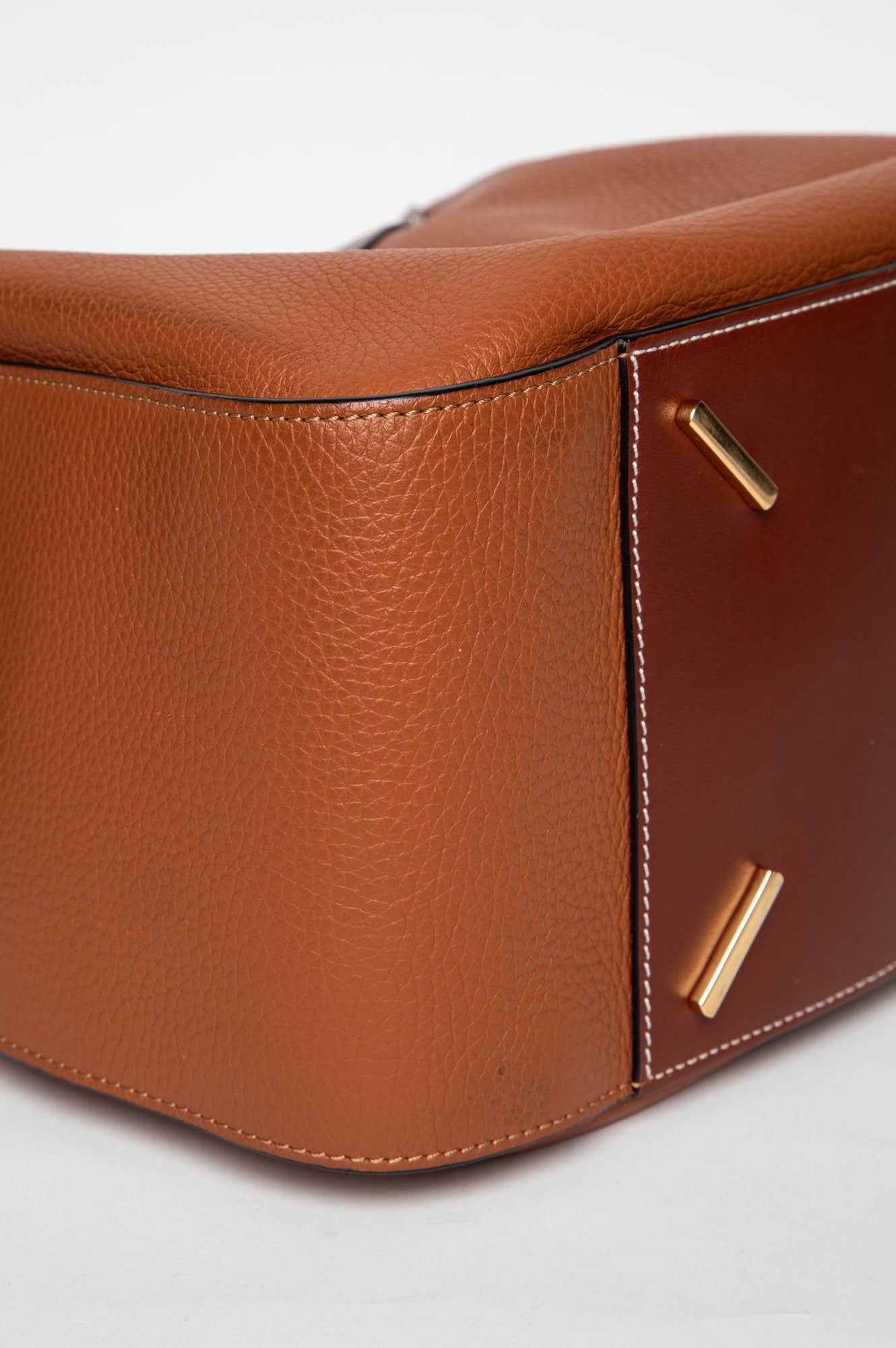 Loewe Brown Leather Medium Hammock Bag