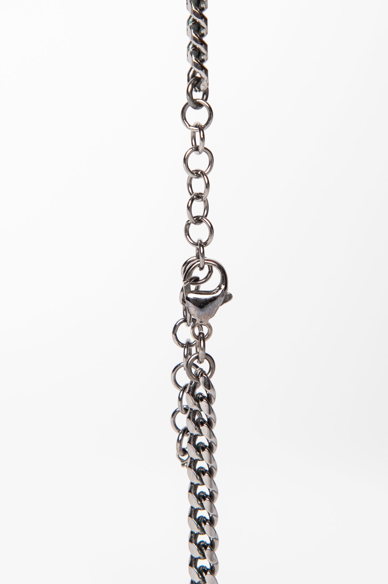 Chanel C21 S Ruthenium Crystal Star Necklace