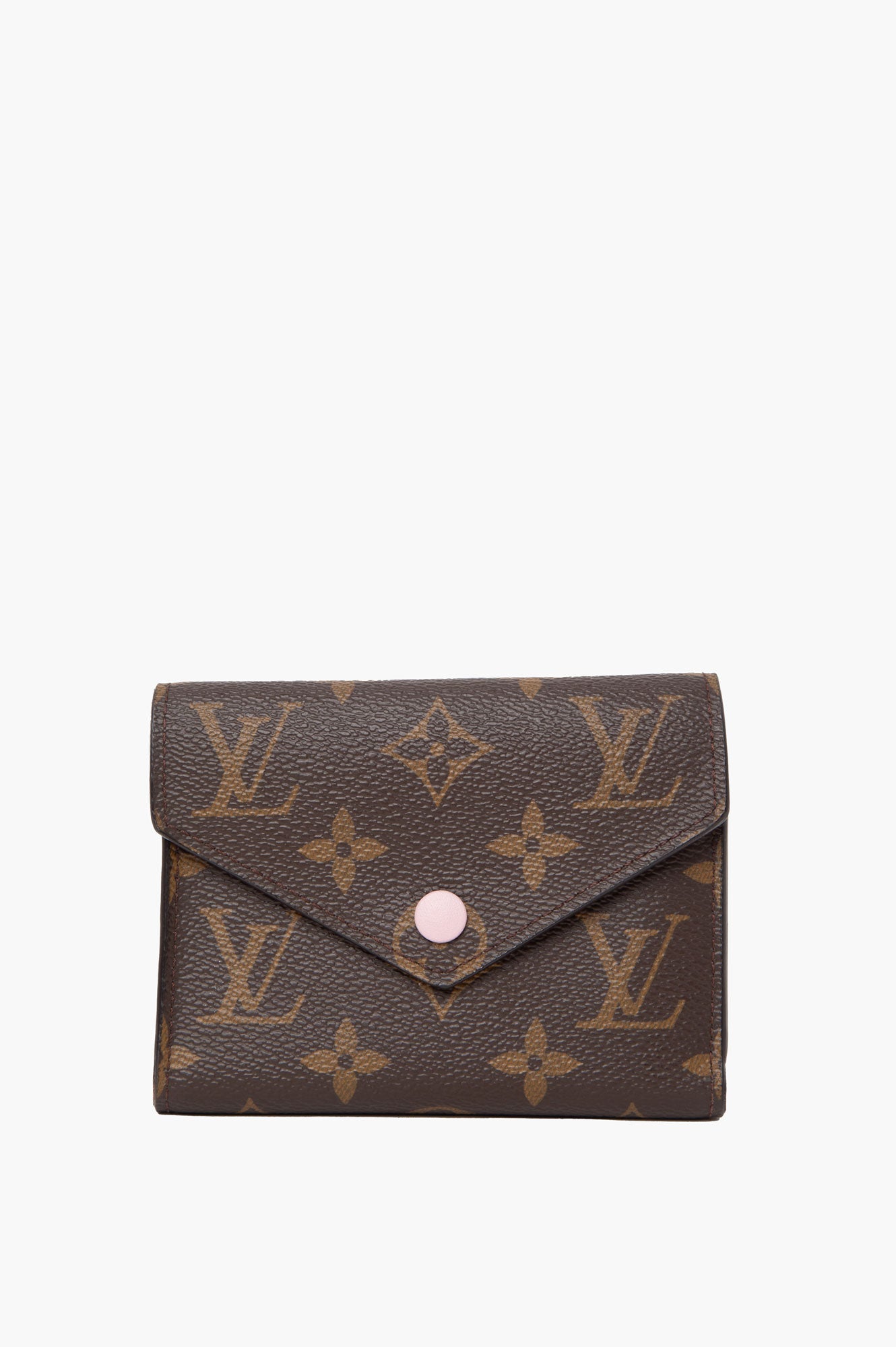 Louis Vuitton Brown Monogram Victorine Small Wallet