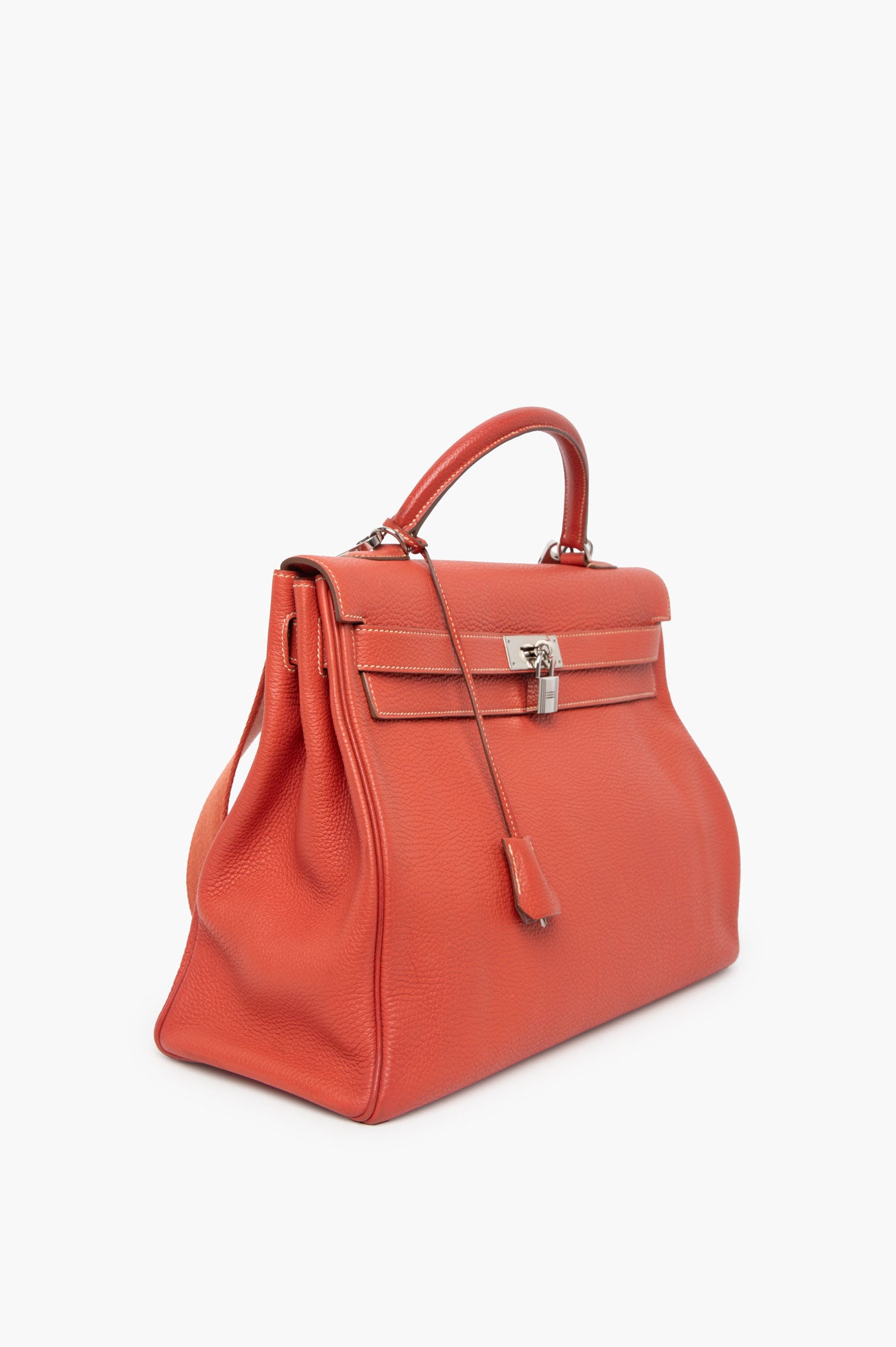 Hermes Kelly 40 Clemence Leather Bag