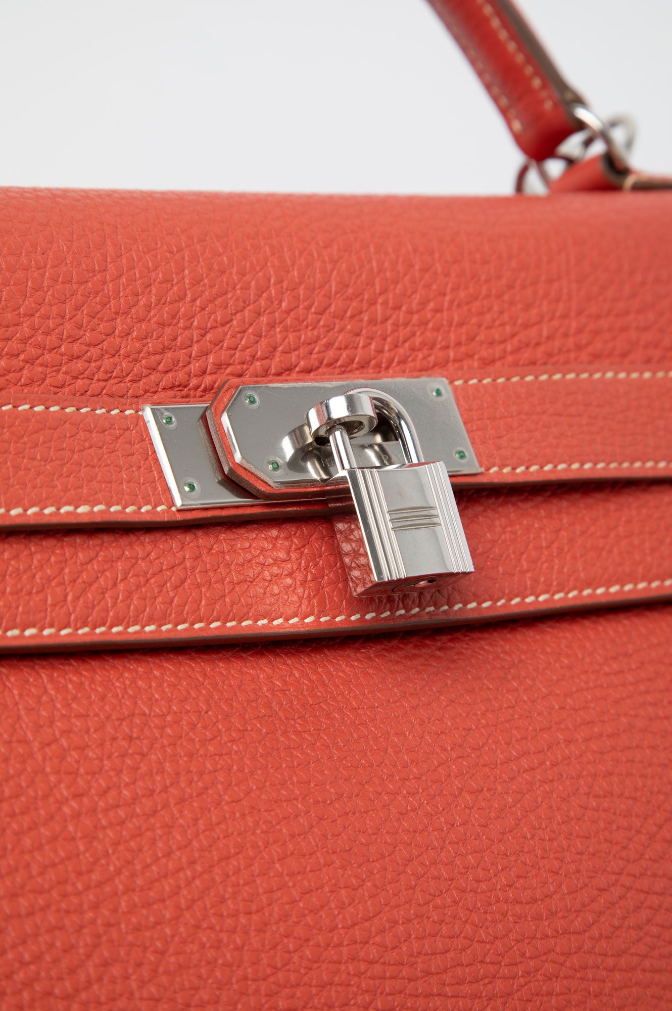 Hermes Kelly 40 Clemence Leather Bag