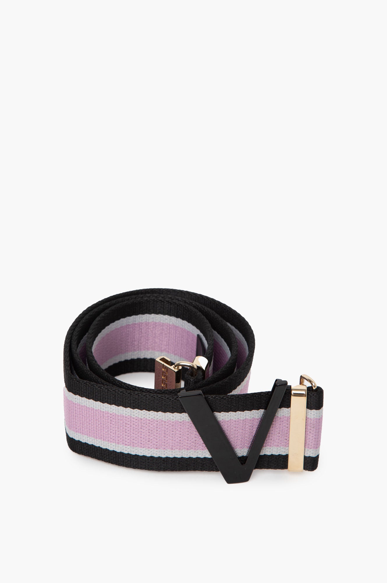 Versace Purple Fabric Belt Size 75