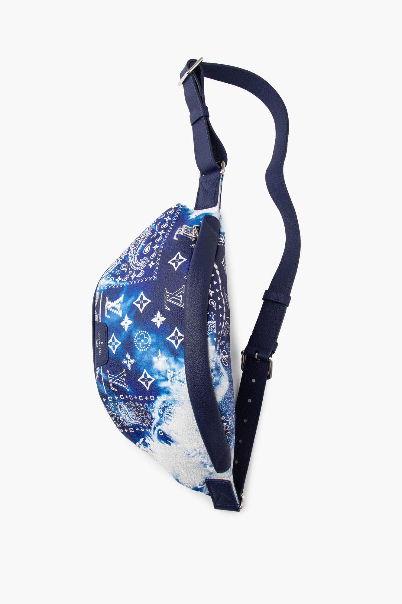 Louis Vuitton Blue Bandana Discovery Bum Bag PM