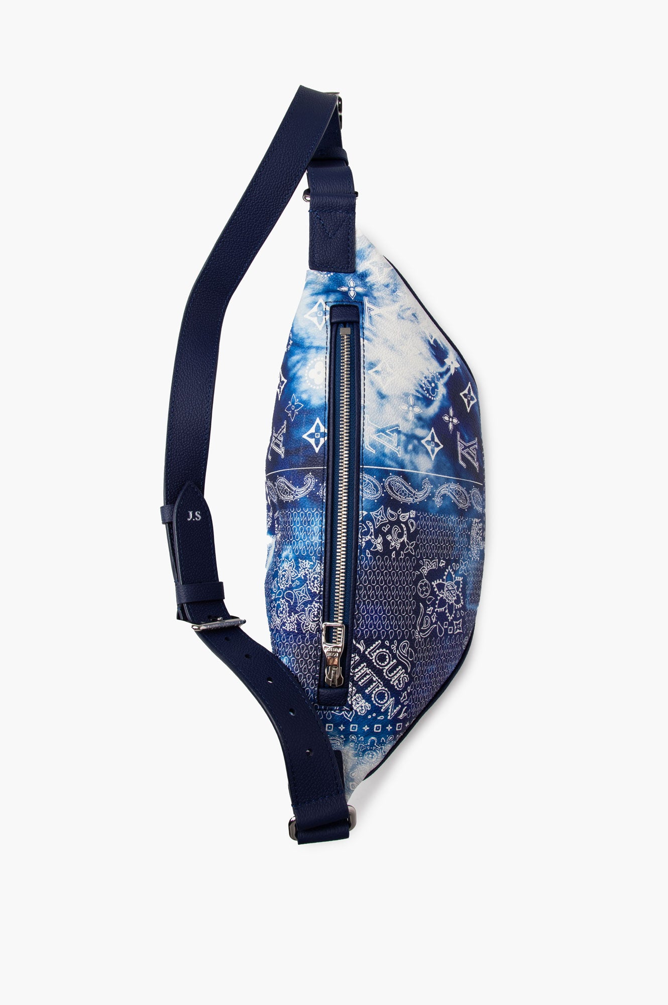 Louis Vuitton Blue Bandana Discovery Bum Bag PM