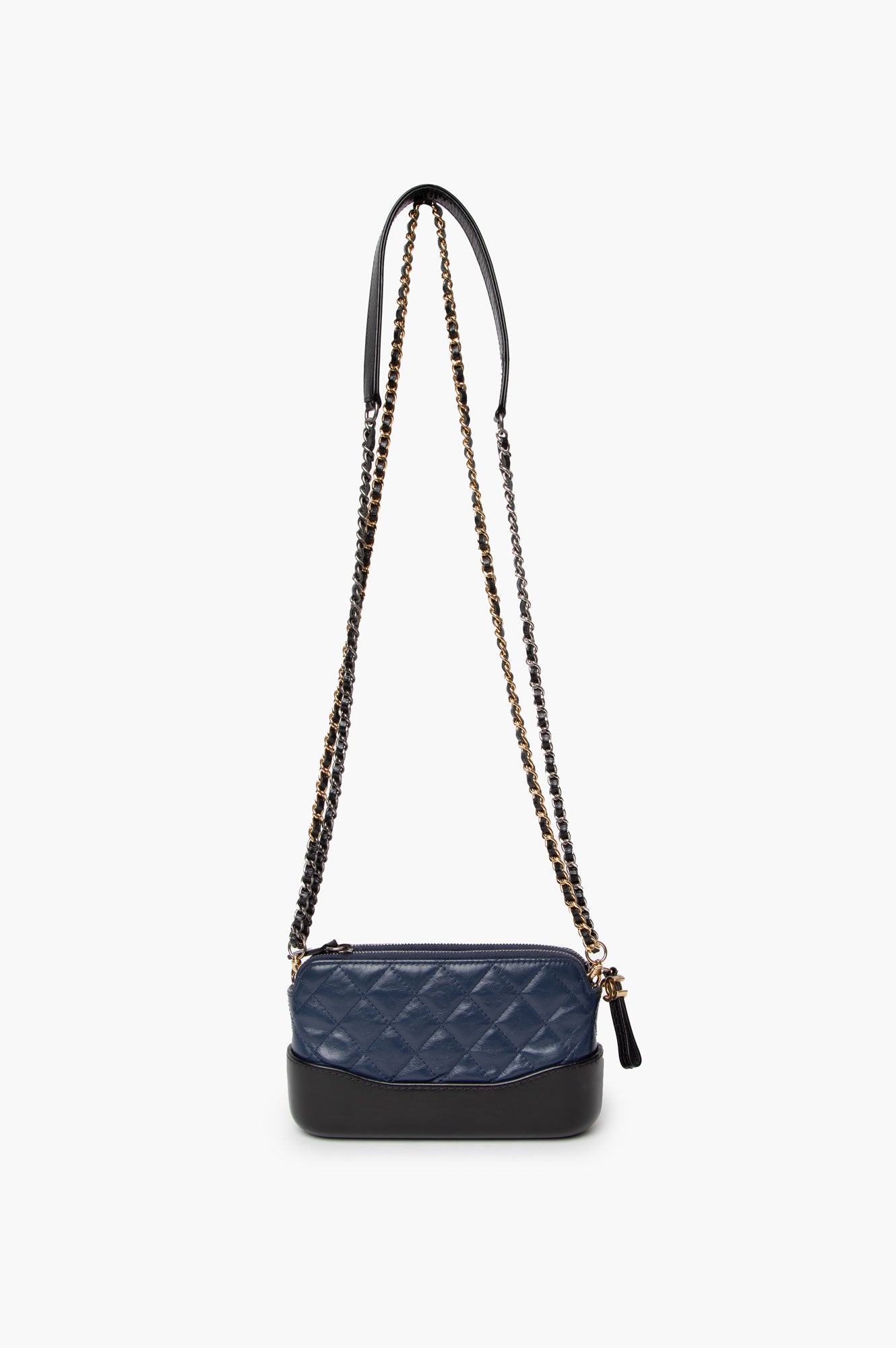 Chanel 2018 Navy Mini Gabrielle Bag
