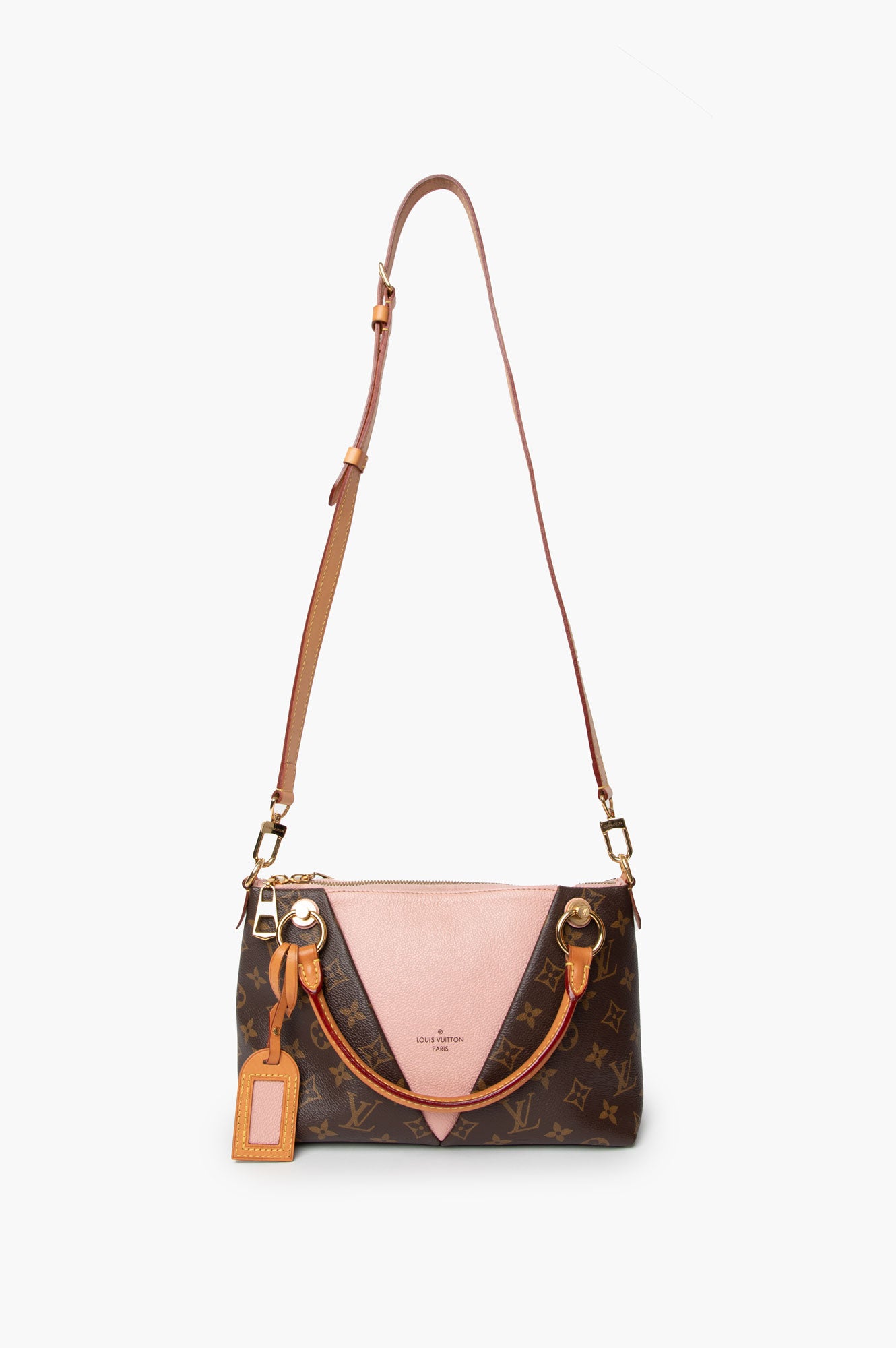 Louis Vuitton Monogram V Tote BB Rose Poudre Bag