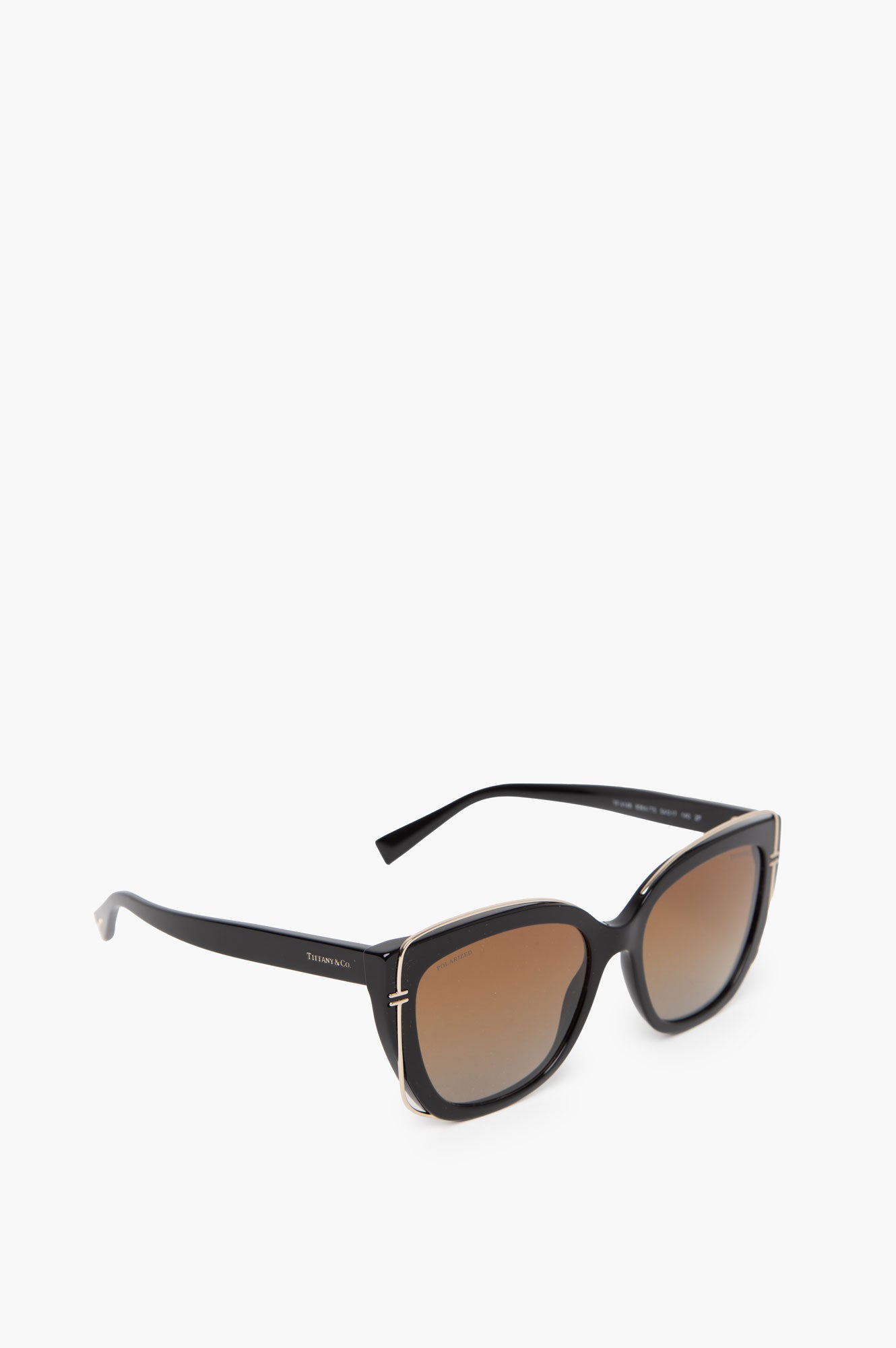 Tiffany Cat-Eye Black Sunglasses
