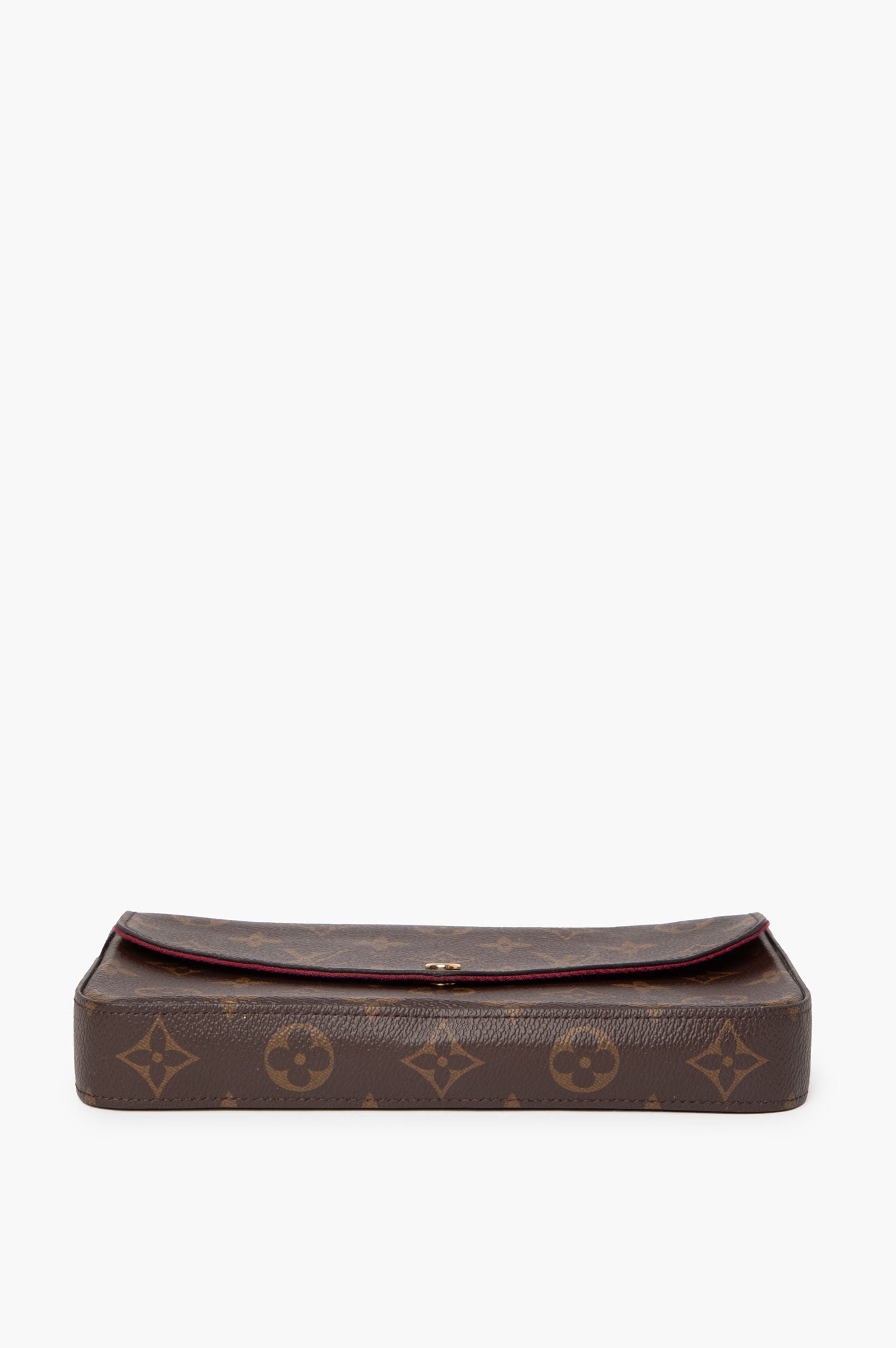 Louis Vuitton Brown Monogram Pochette Felicie Crossbody Bag